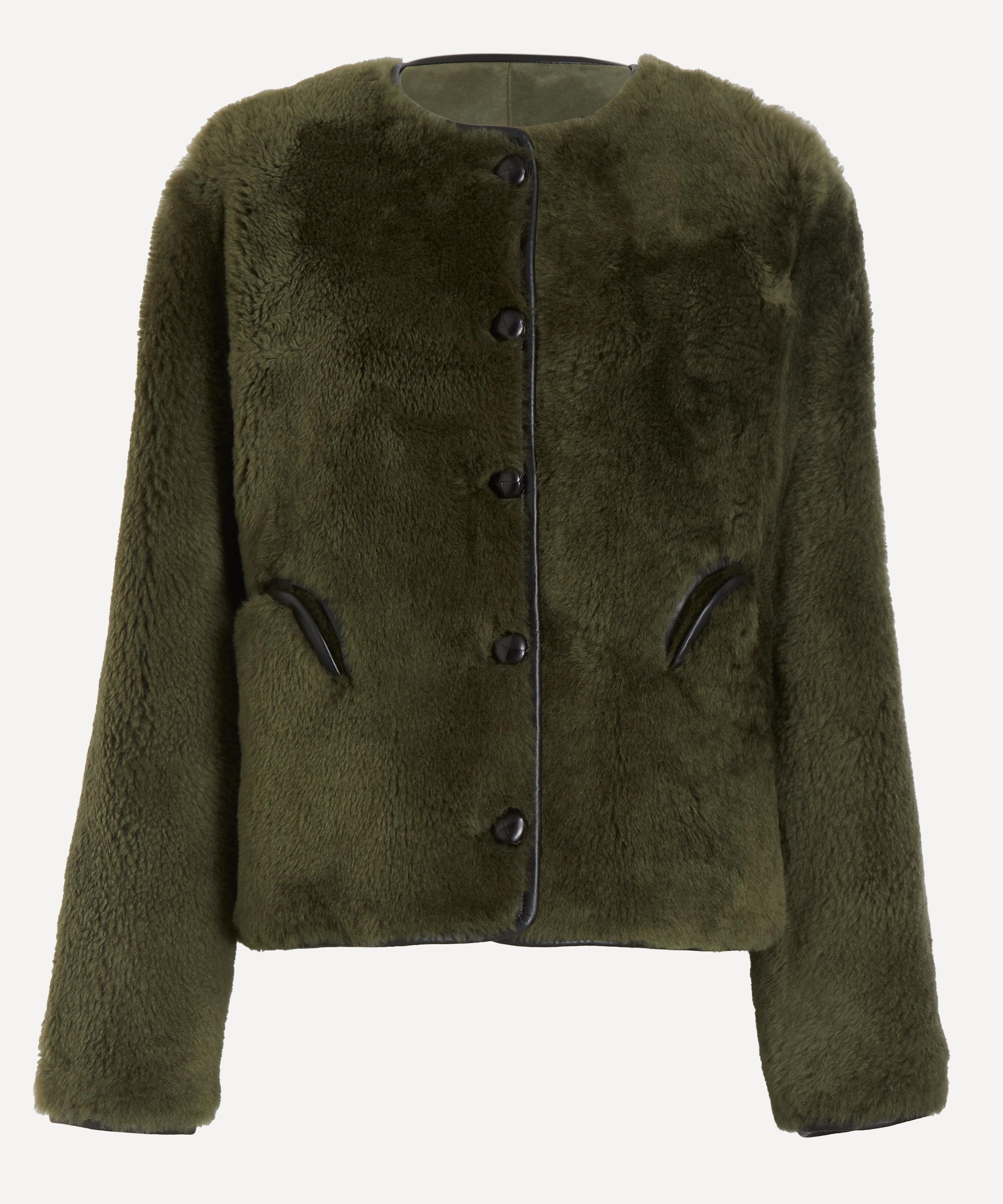 BLAZ&Eacute; Milano - Green Tatoosh Gliss Reversible Bolero