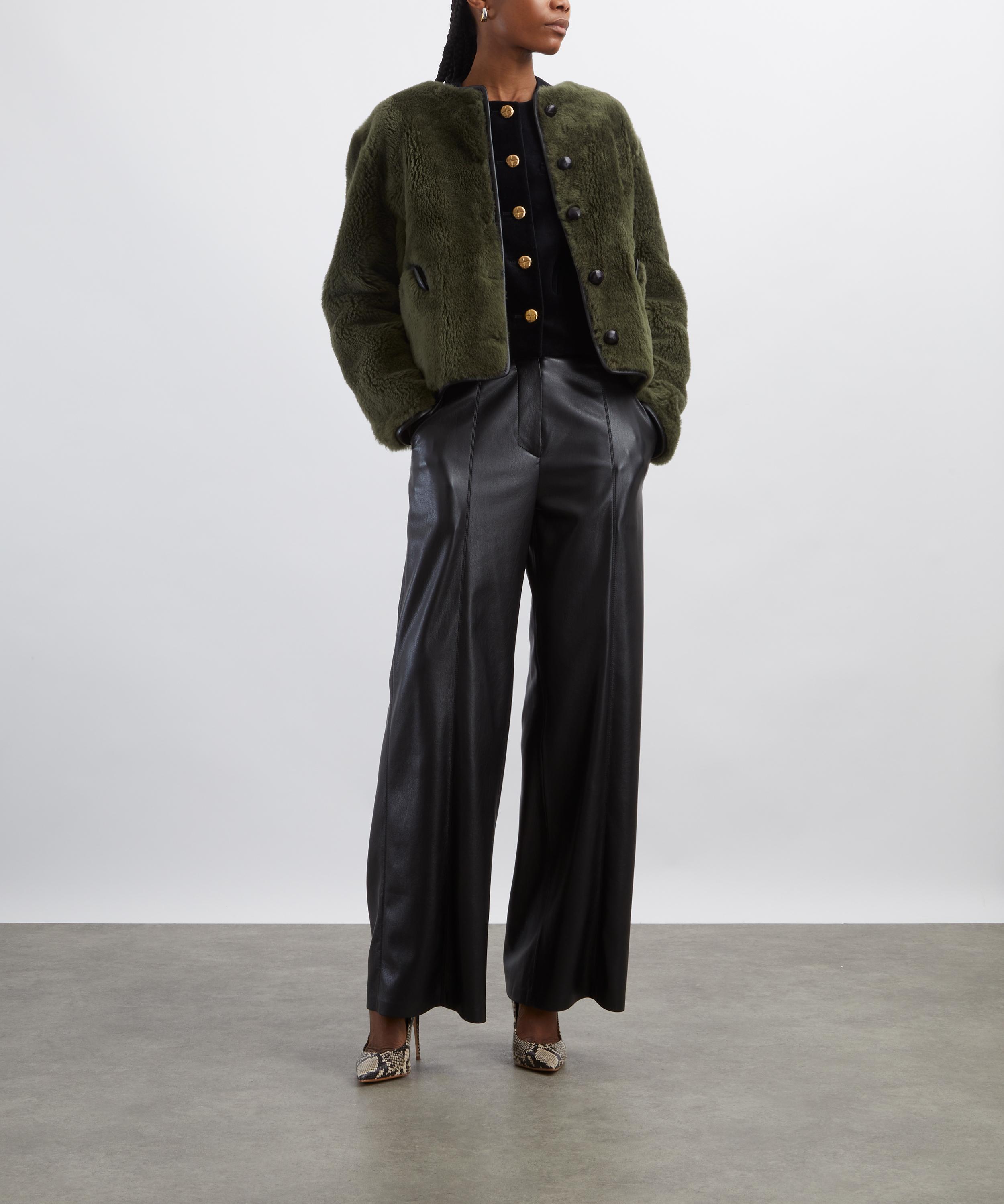 BLAZ&Eacute; Milano - Green Tatoosh Gliss Reversible Bolero image number 1