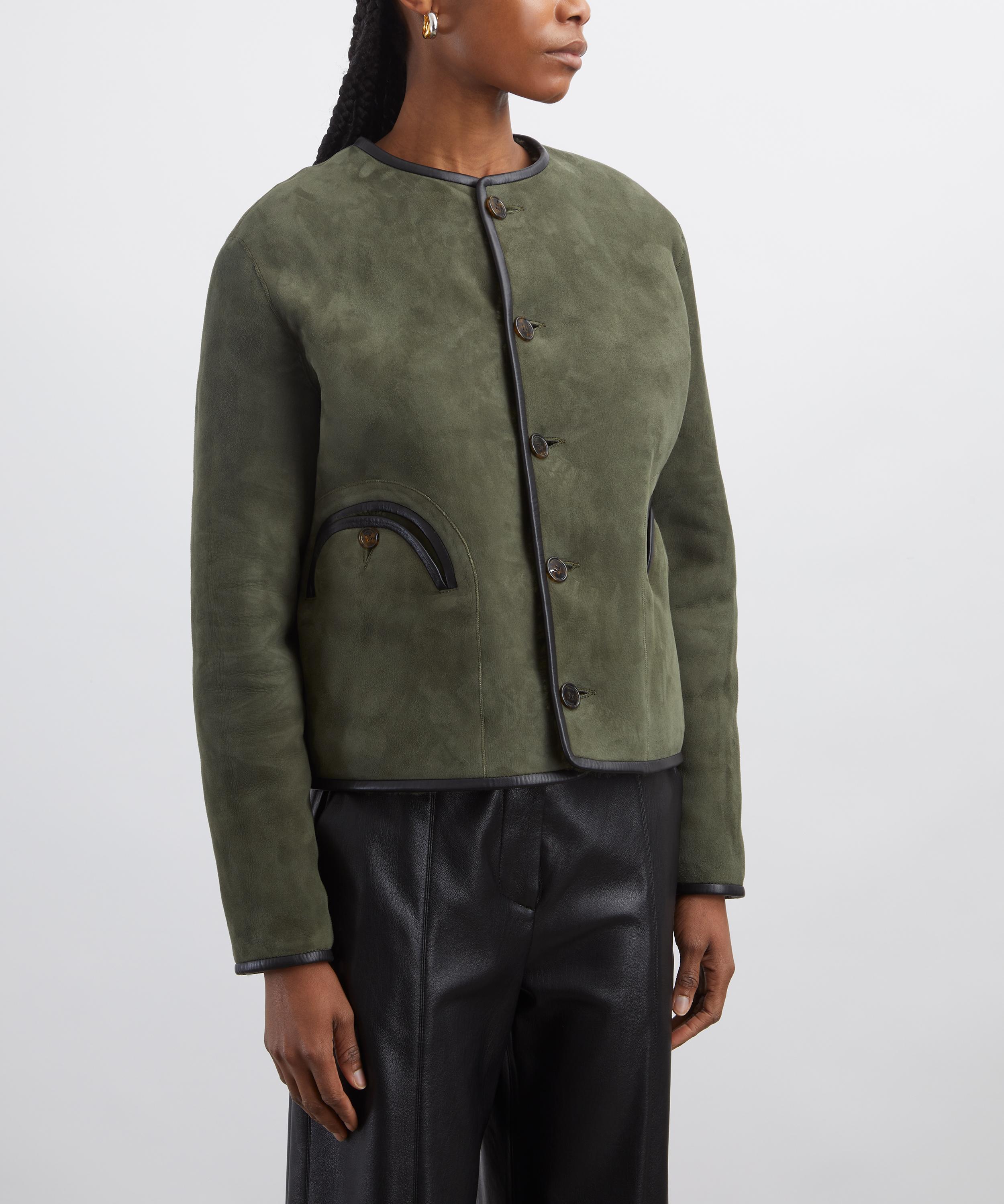 BLAZ&Eacute; Milano - Green Tatoosh Gliss Reversible Bolero image number 5