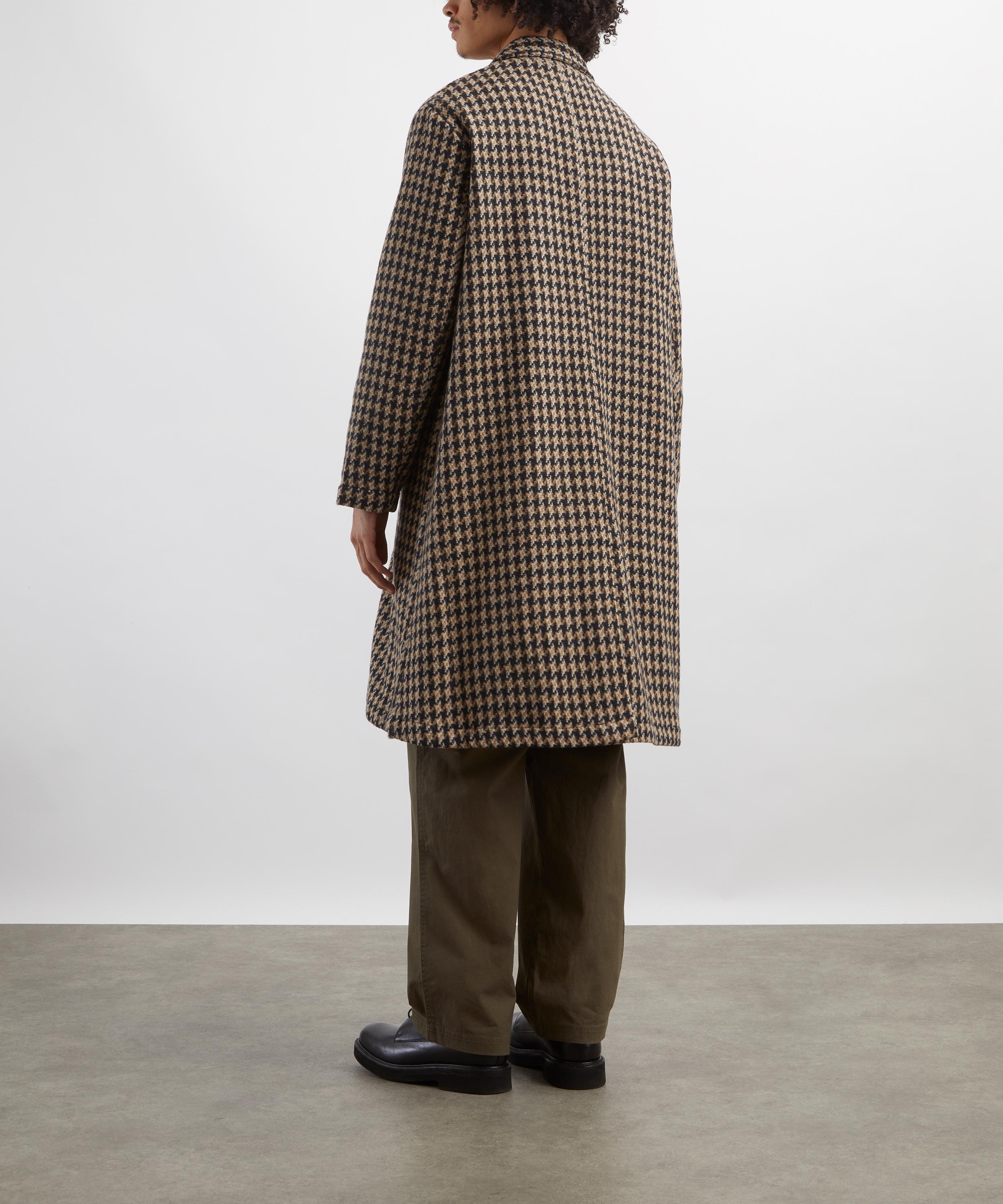 Universal Works - Sand Cortina Tweed Long Swing Coat image number 3