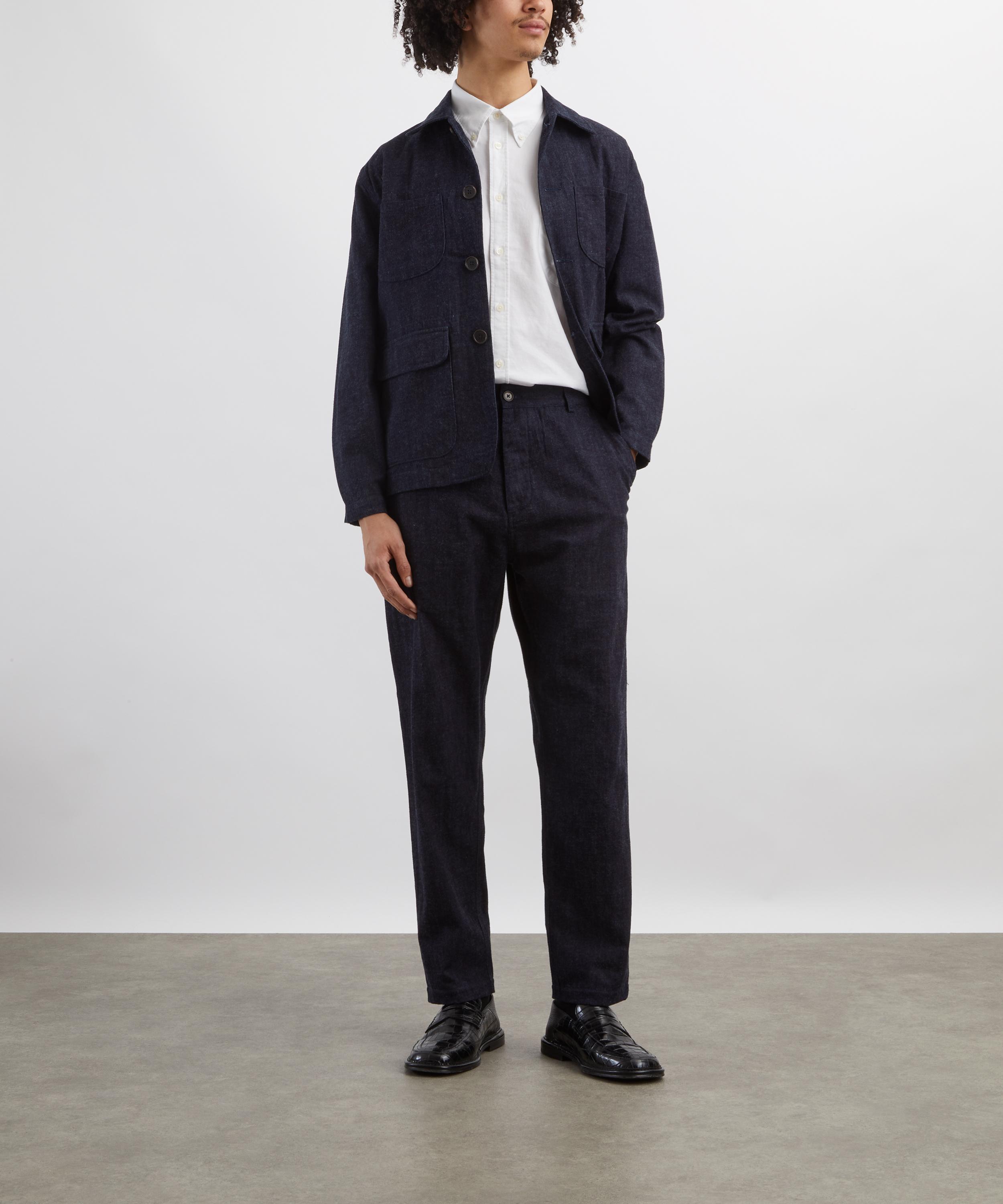 Universal Works - Indigo Work Denim Labour Jacket image number 1