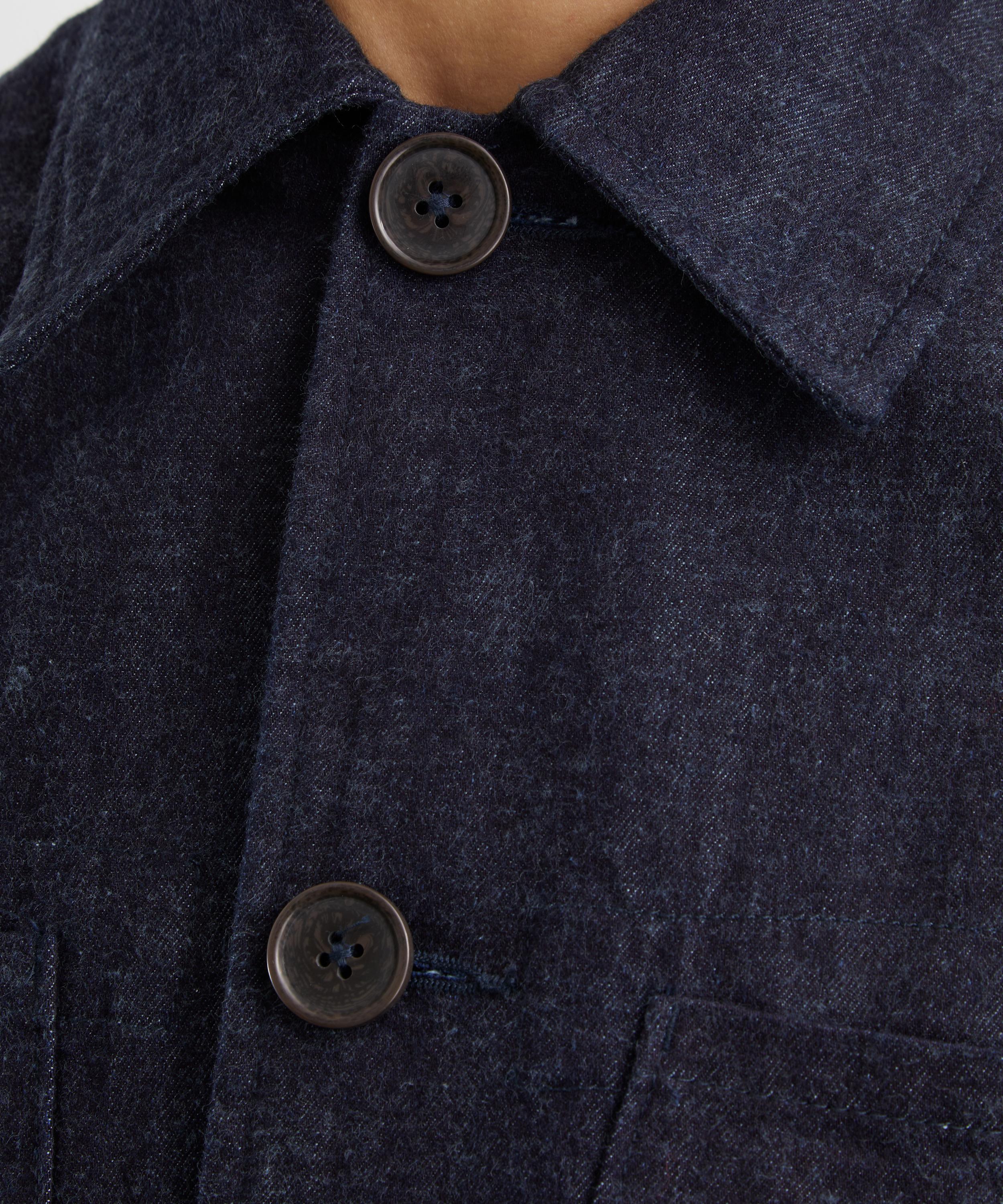 Universal Works - Indigo Work Denim Labour Jacket image number 4