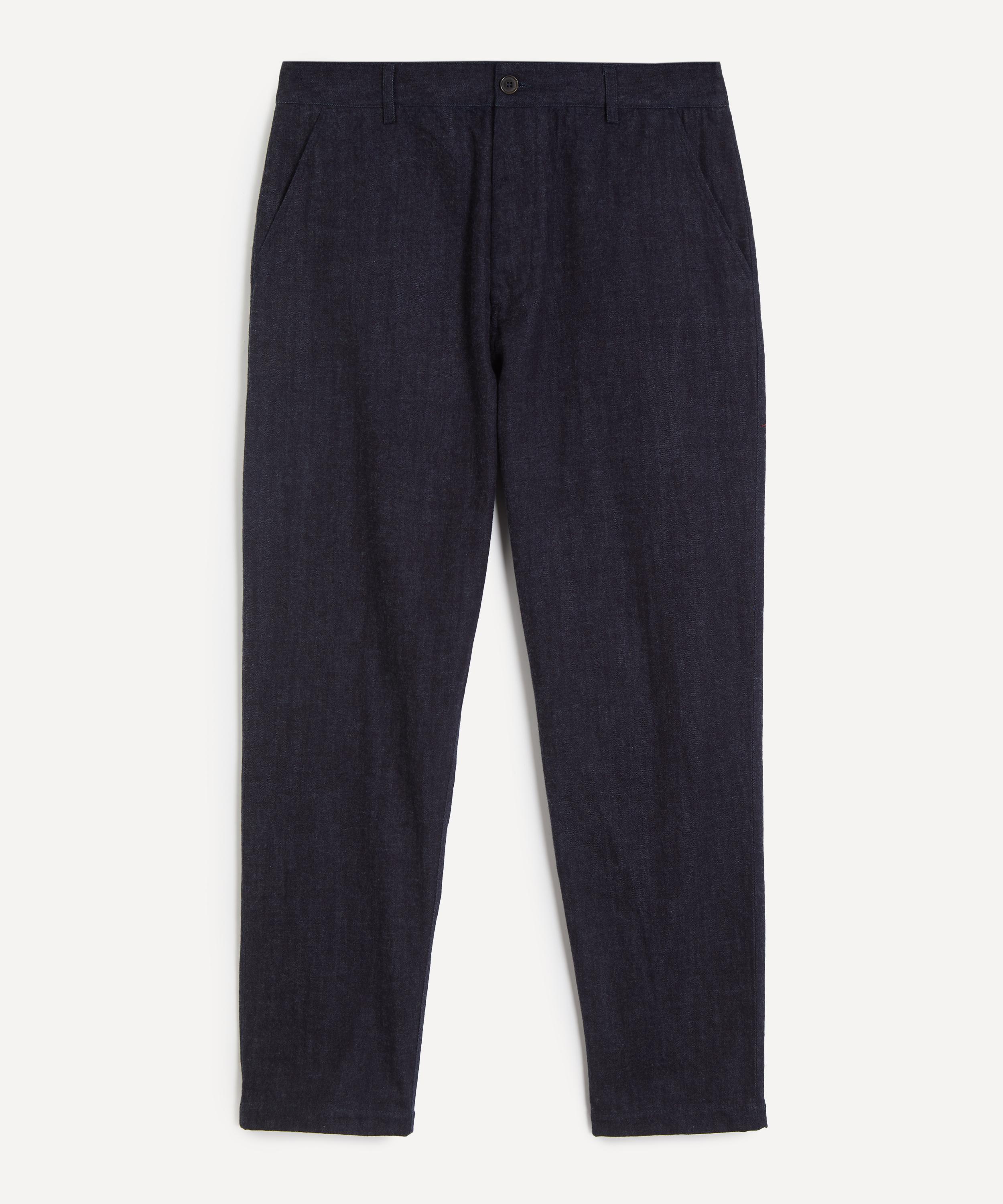 Universal Works - Indigo Brushed Denim Military Chinos