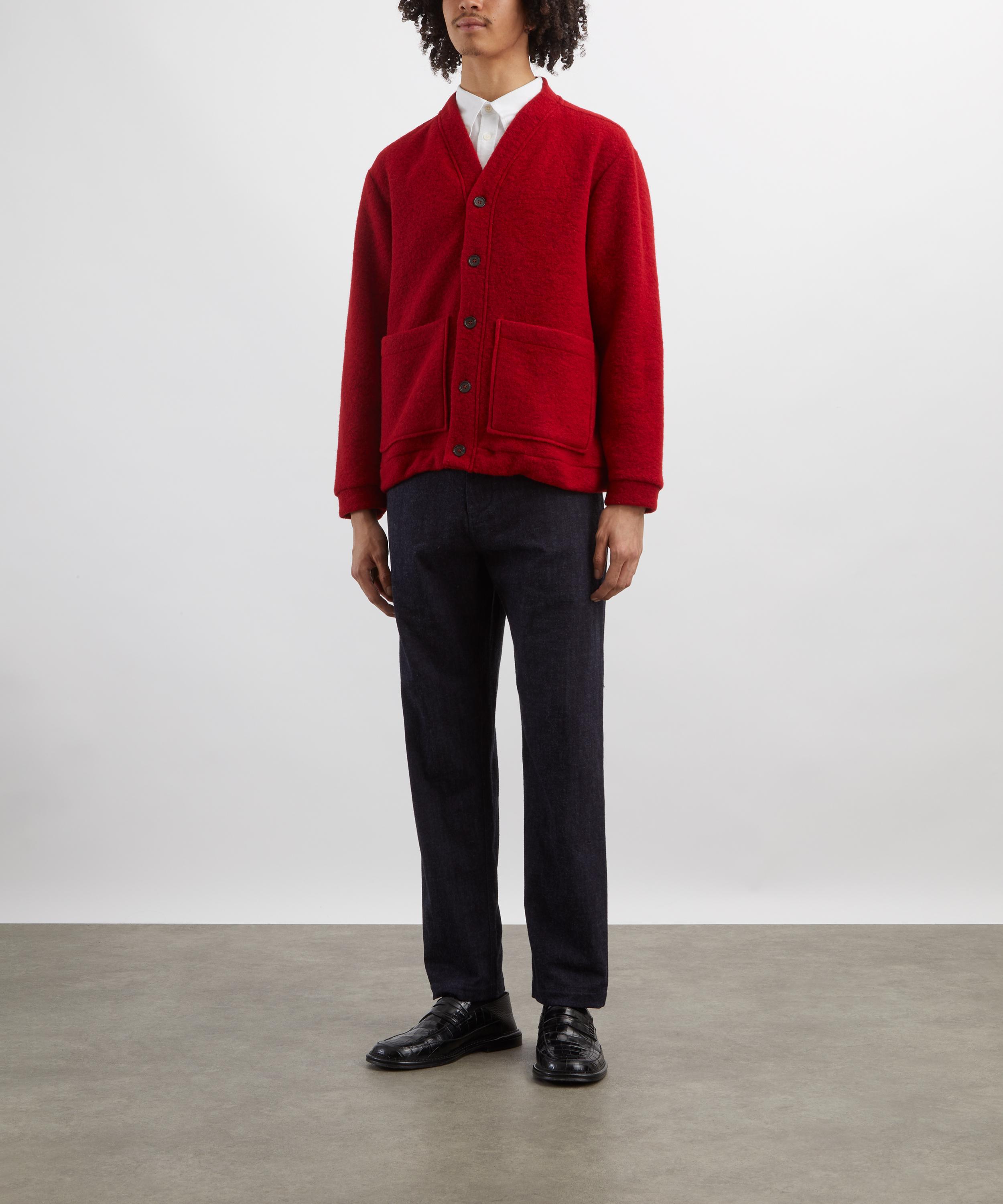 Universal Works - Indigo Brushed Denim Military Chinos image number 1