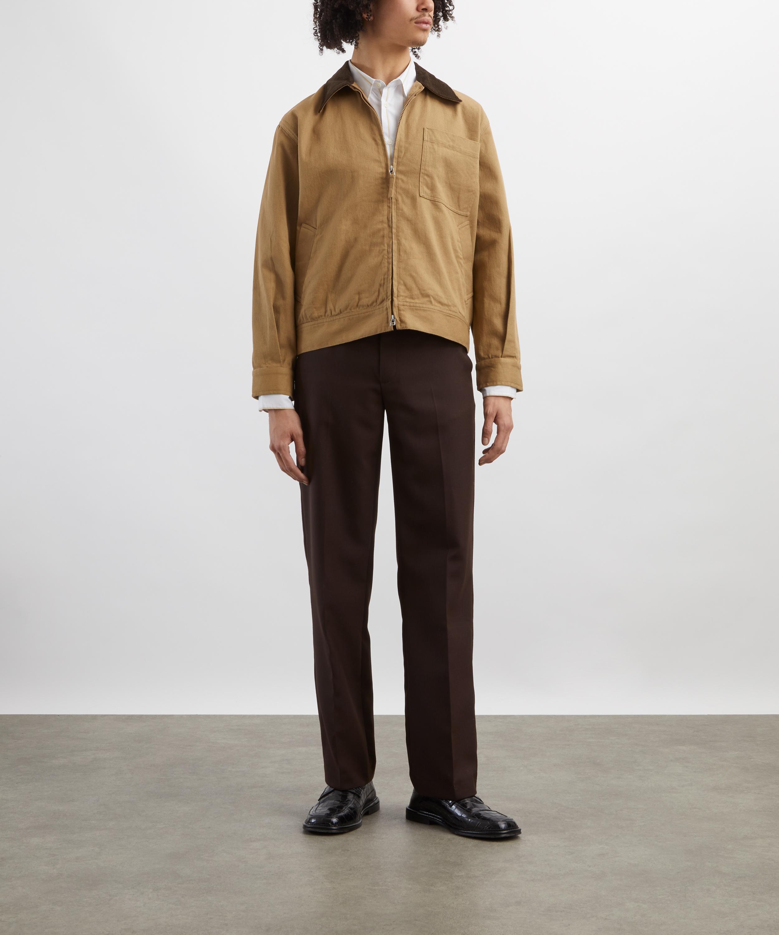 Universal Works - Khaki Works Twill Rose Bowl Jacket image number 1