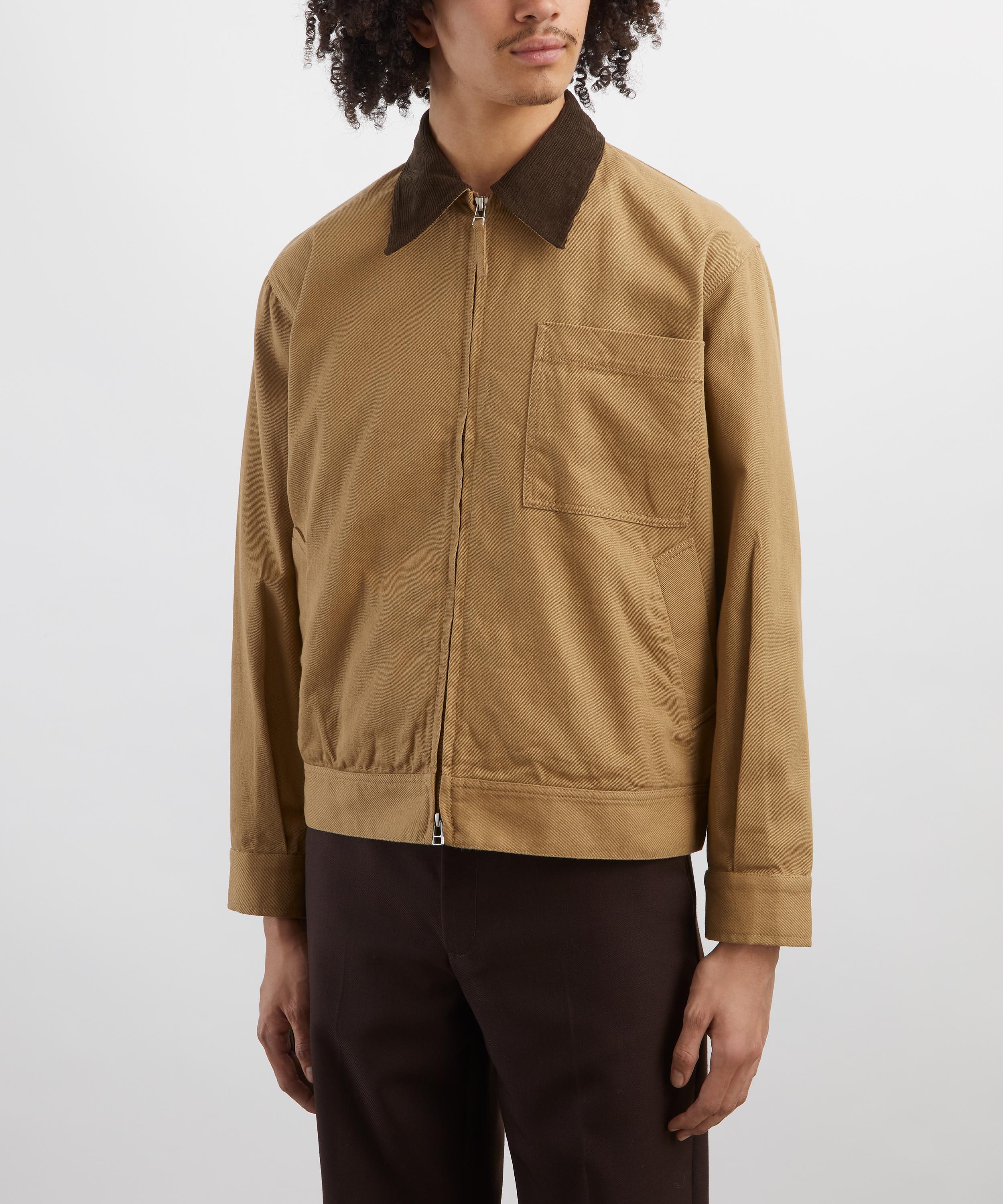 Universal Works - Khaki Works Twill Rose Bowl Jacket image number 2