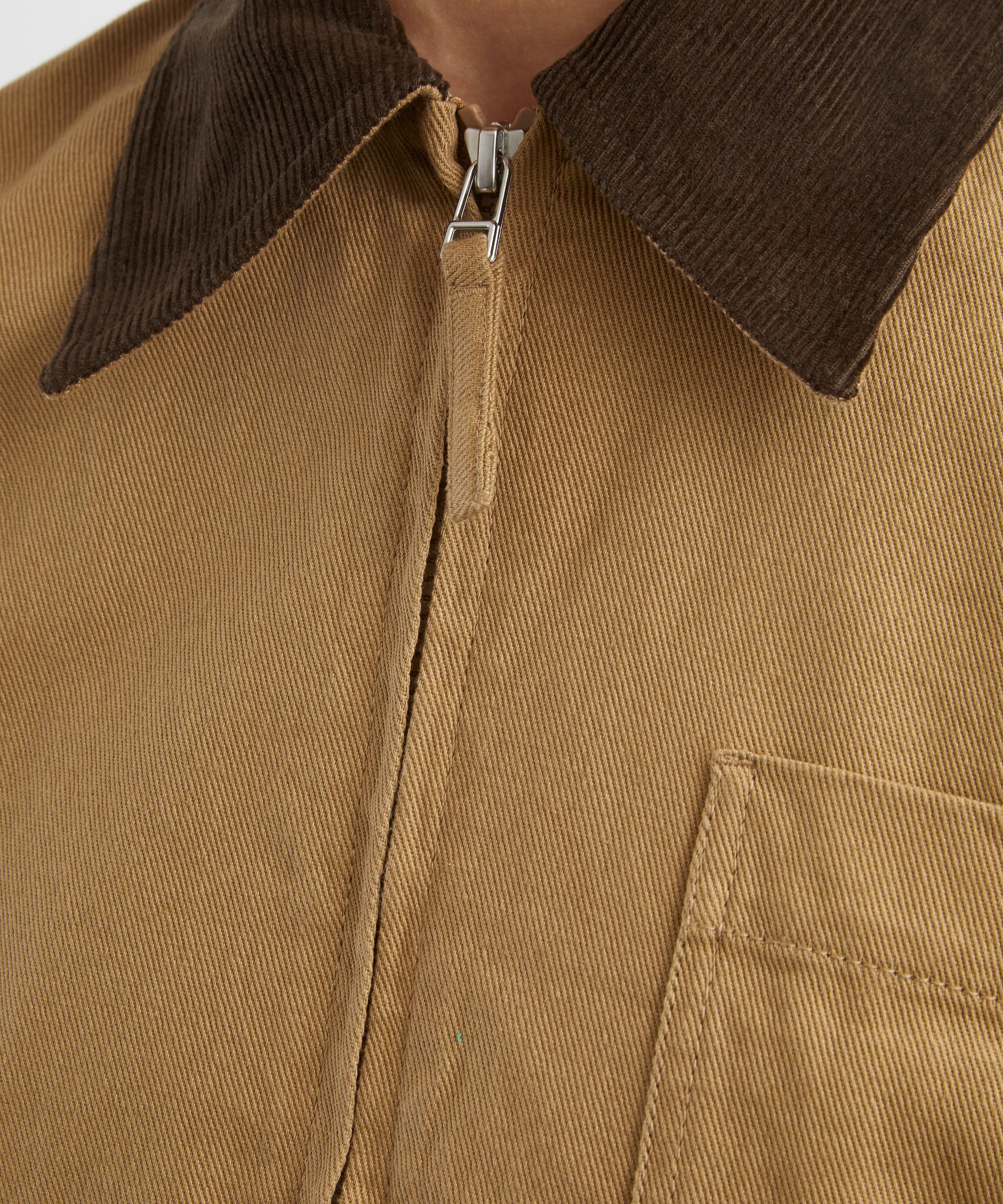 Universal Works - Khaki Works Twill Rose Bowl Jacket image number 4