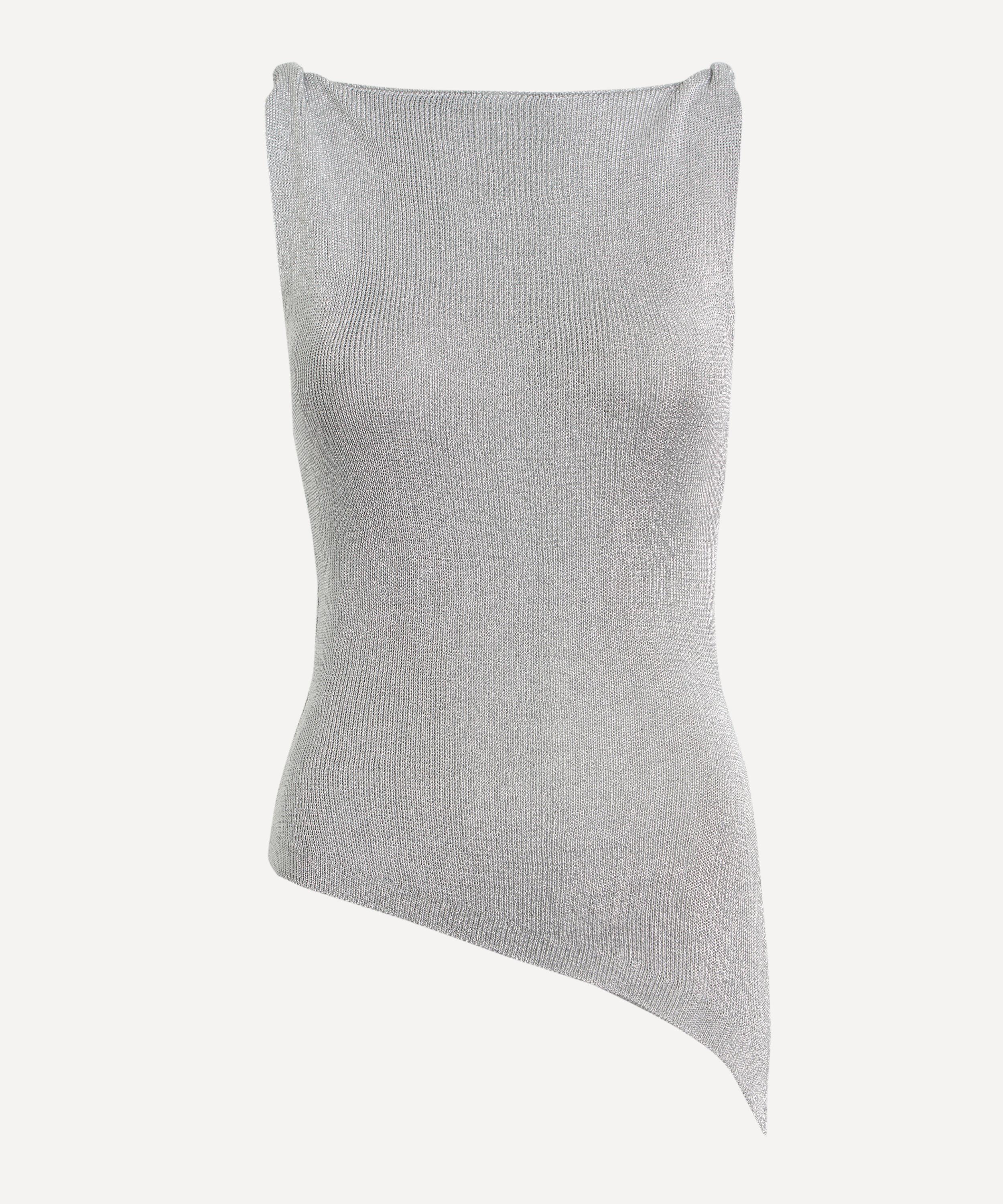 Peachy Den - Amelia Metallic Knitted Top image number 0