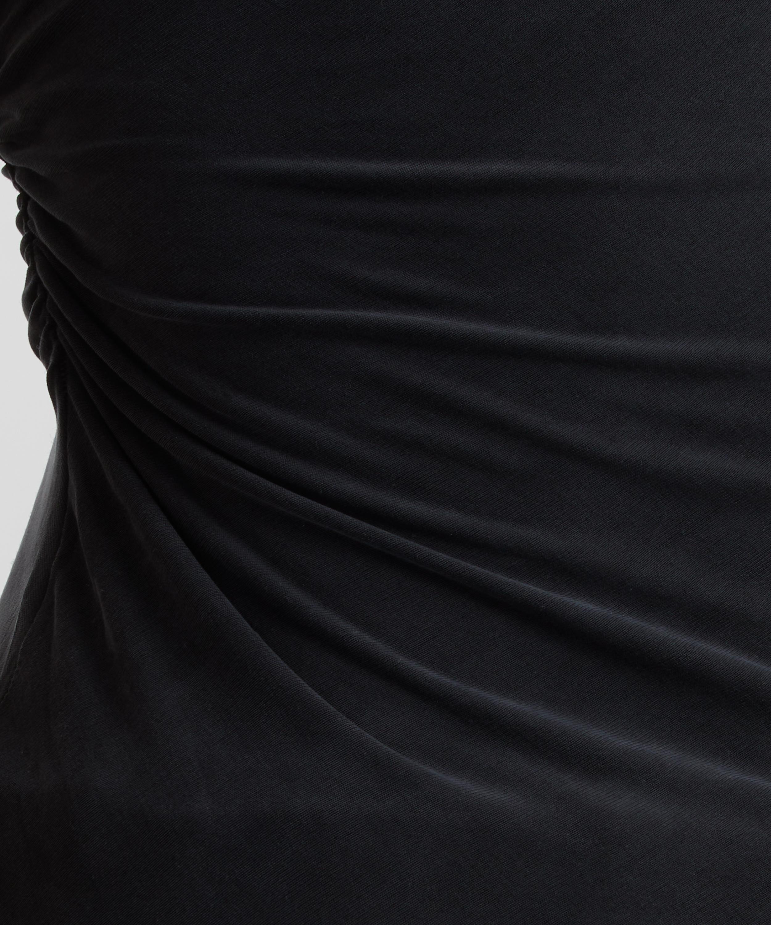 Peachy Den - Amelia One-Shoulder Graphite Top image number 4