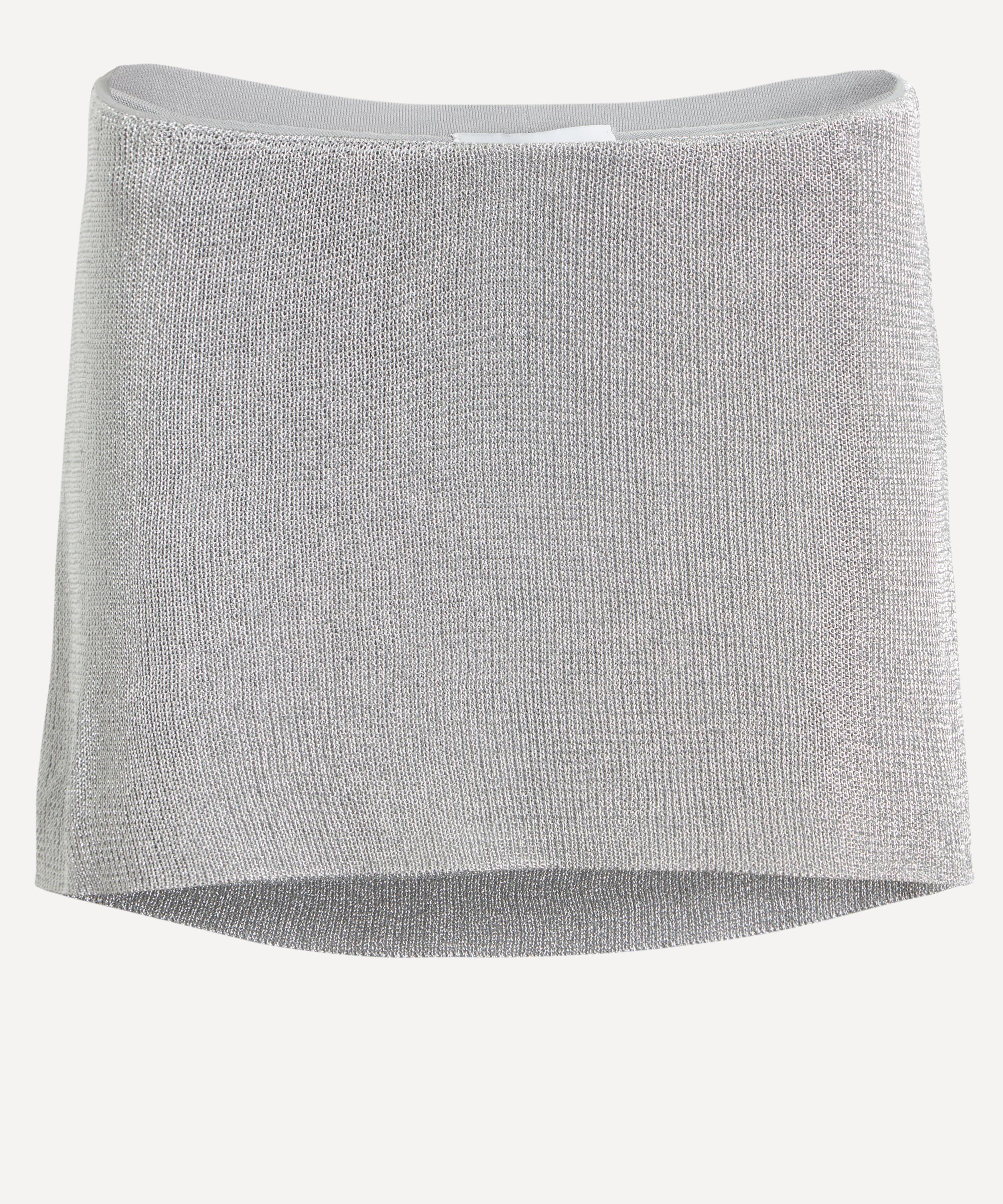 Peachy Den - Amelia Metallic Knitted Skort image number 0