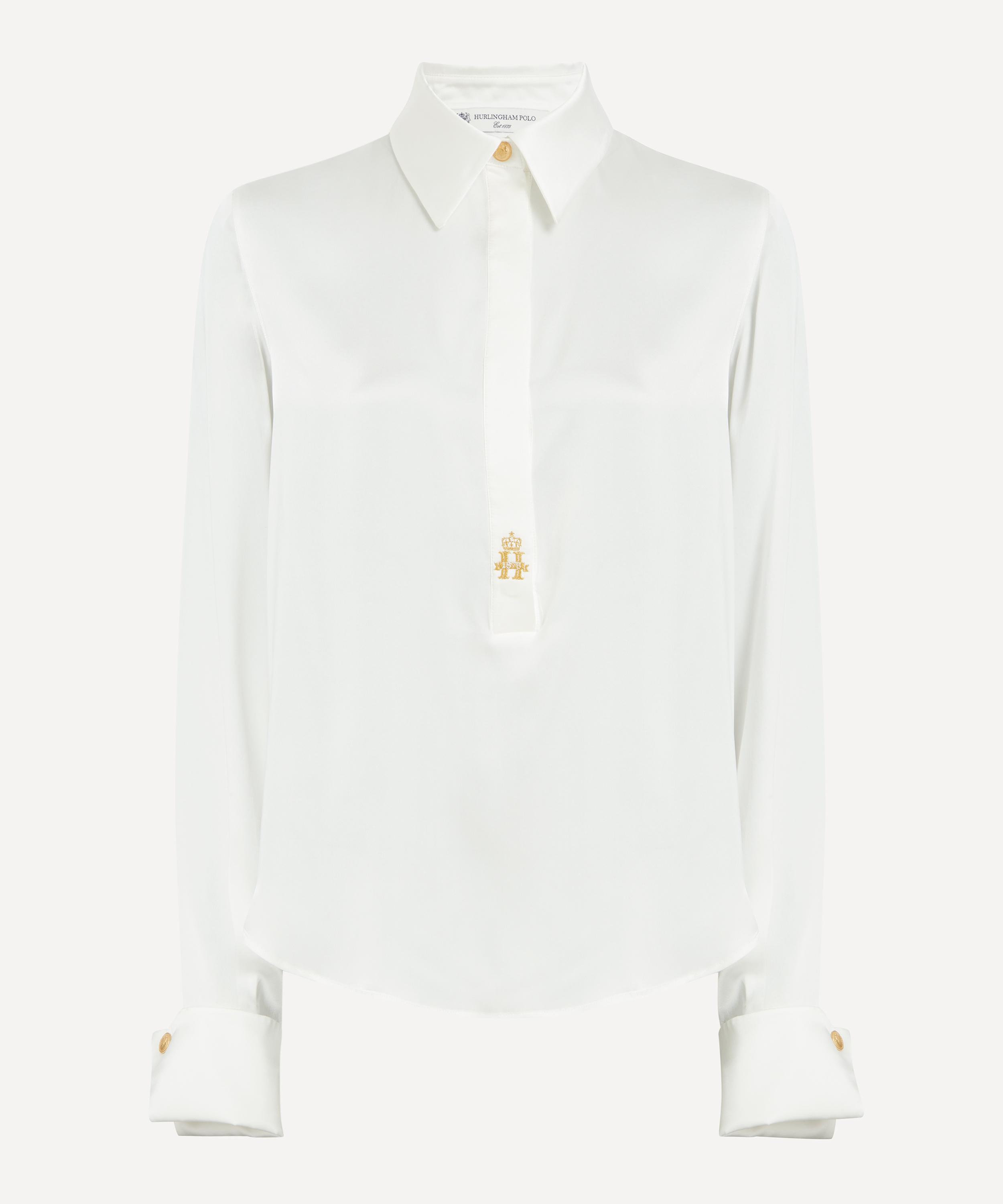 Hurlingham Polo - Lily Silk Shirt image number 0