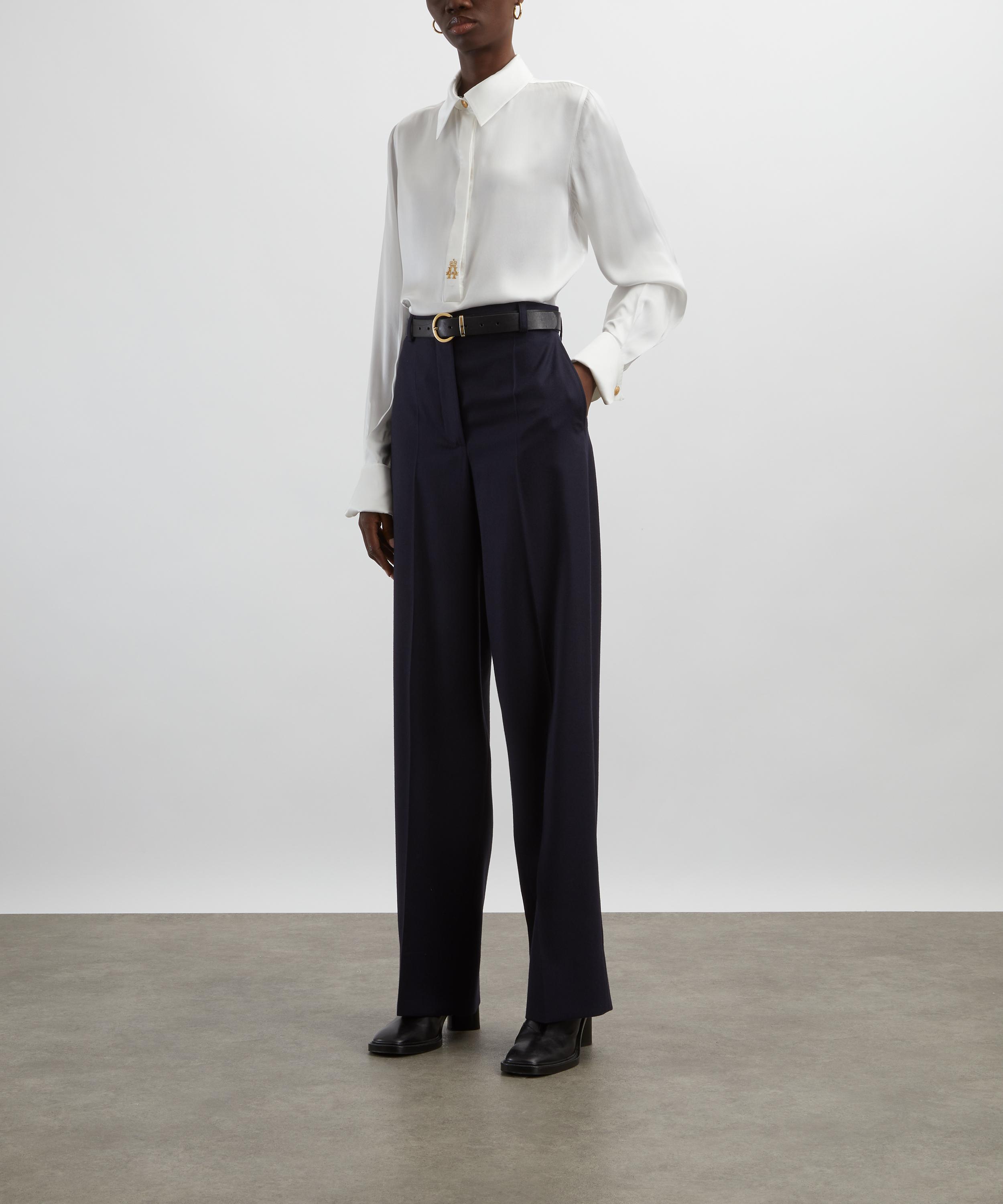 Hurlingham Polo - Lily Silk Shirt image number 1