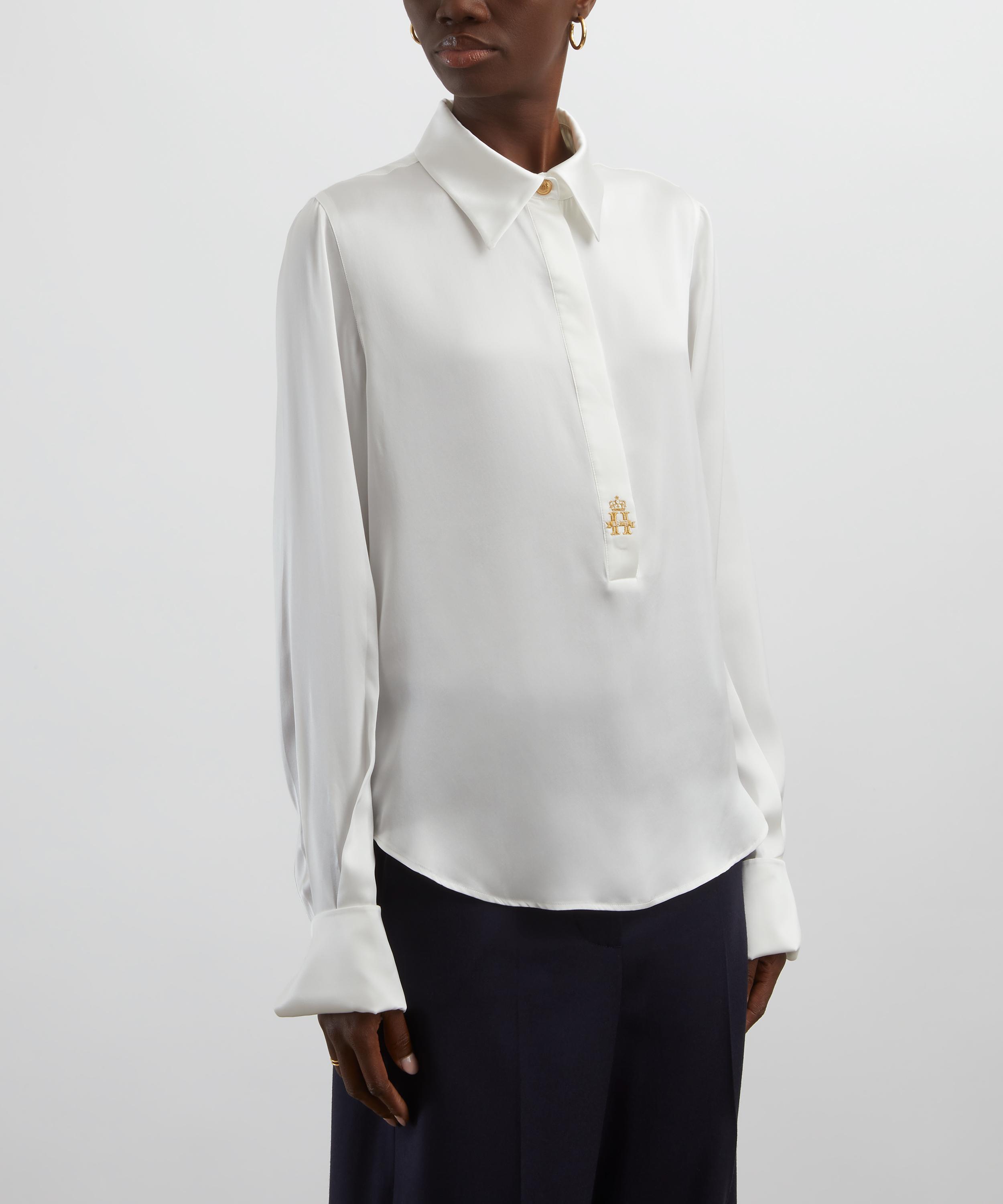 Hurlingham Polo - Lily Silk Shirt image number 2