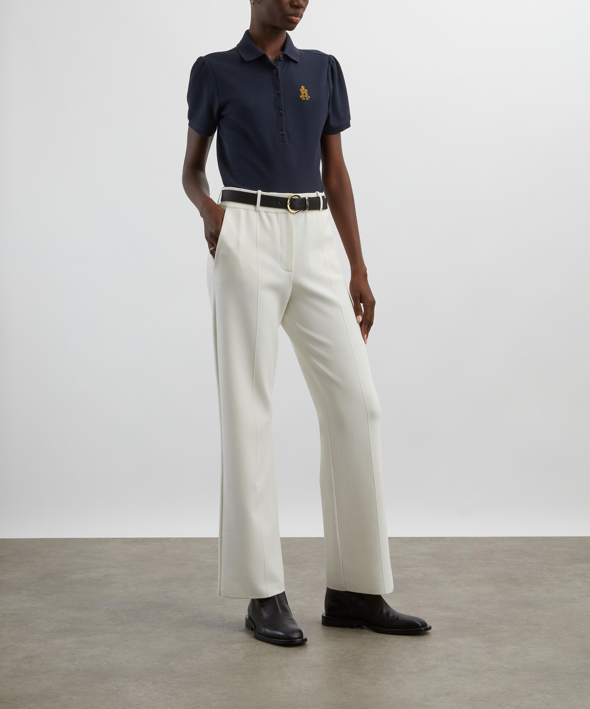 Hurlingham Polo - Mercia Silk-Blend Polo Shirt image number 1