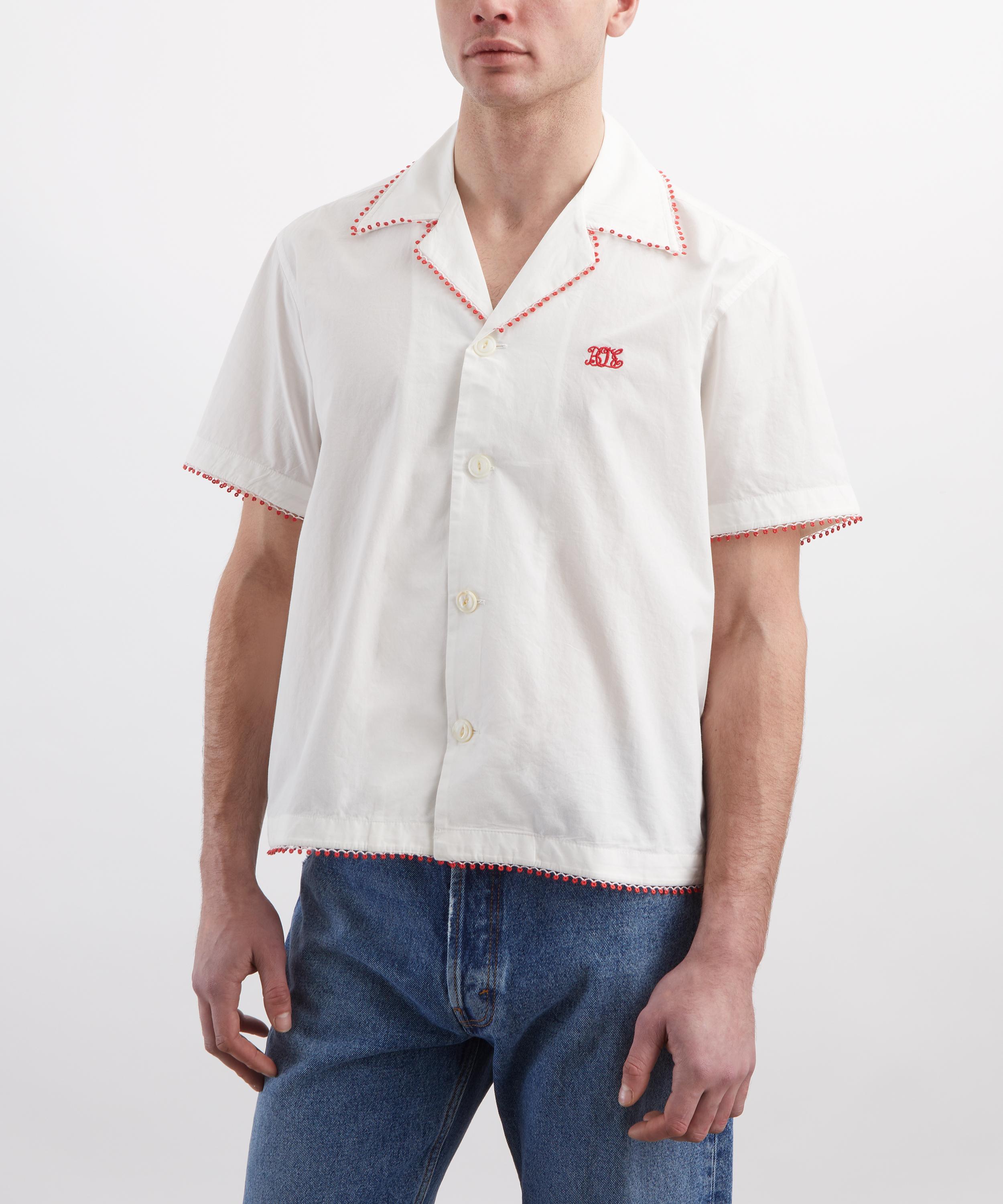 Bode - Redbud Short-Sleeve Shirt image number 2