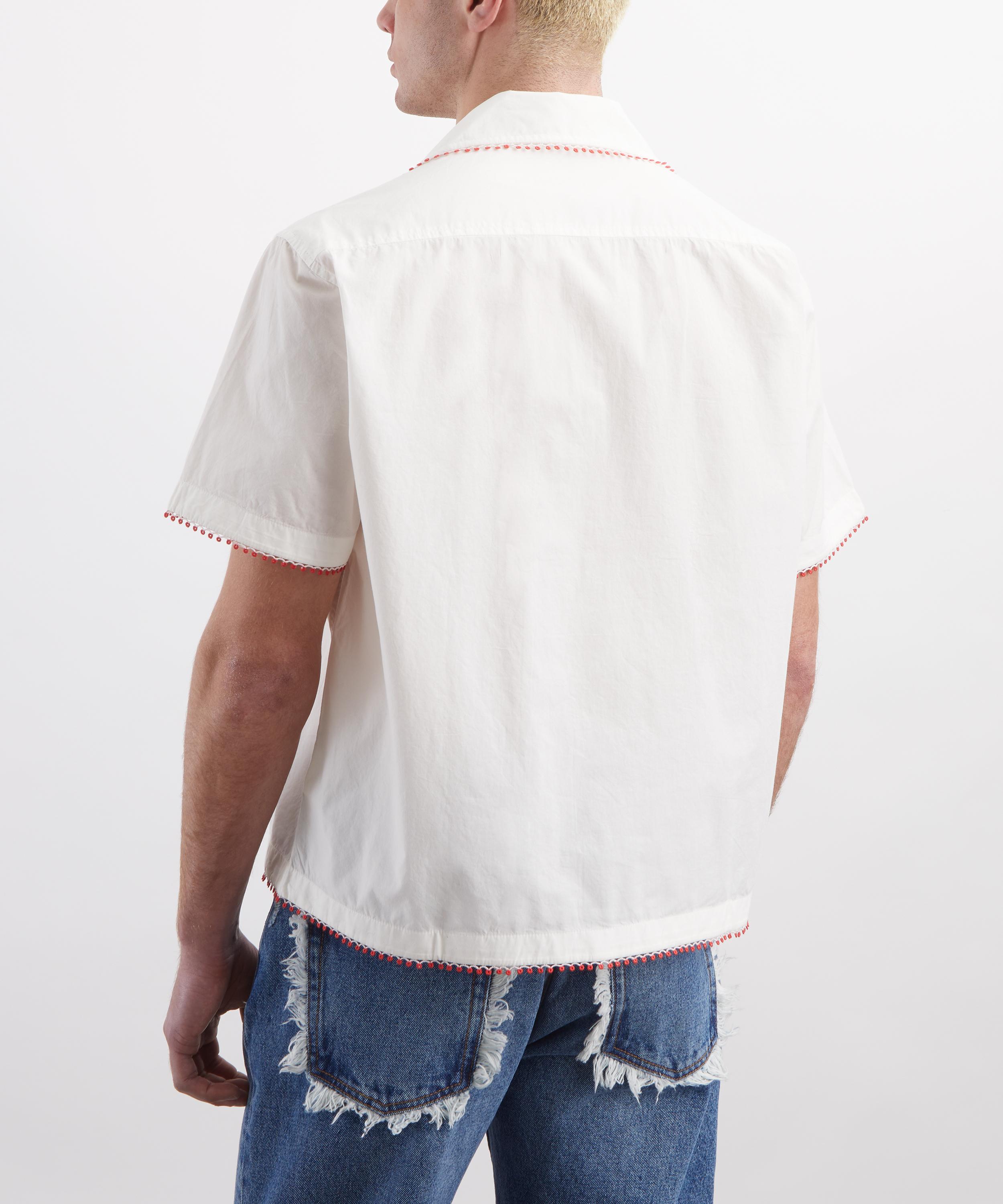 Bode - Redbud Short-Sleeve Shirt image number 3