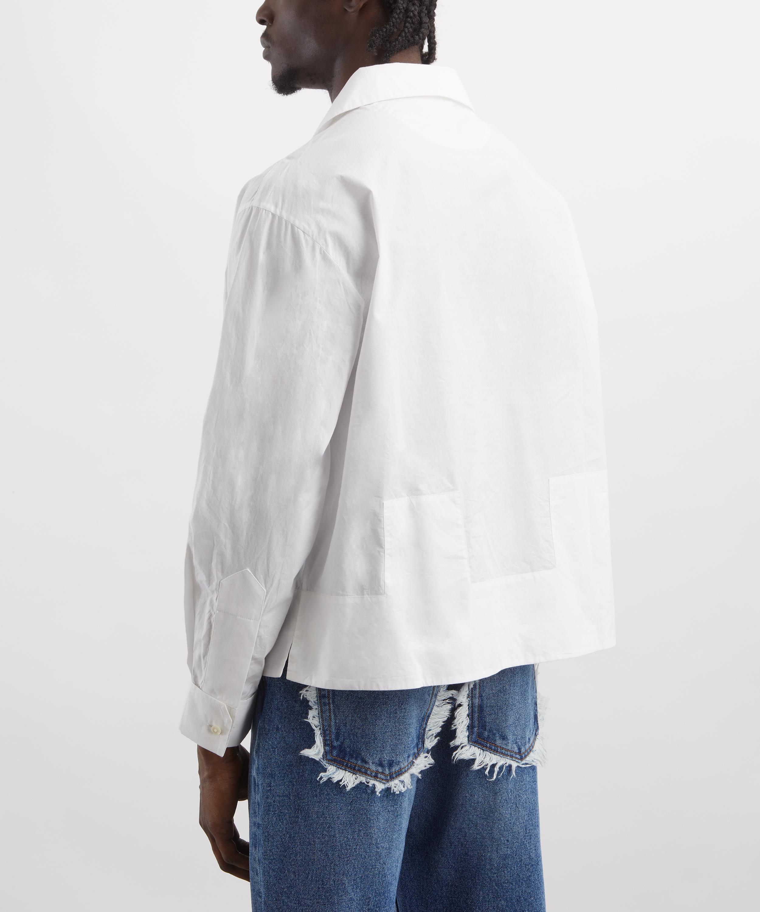 Bode - Cotton Maze Long-Sleeve Shirt image number 3