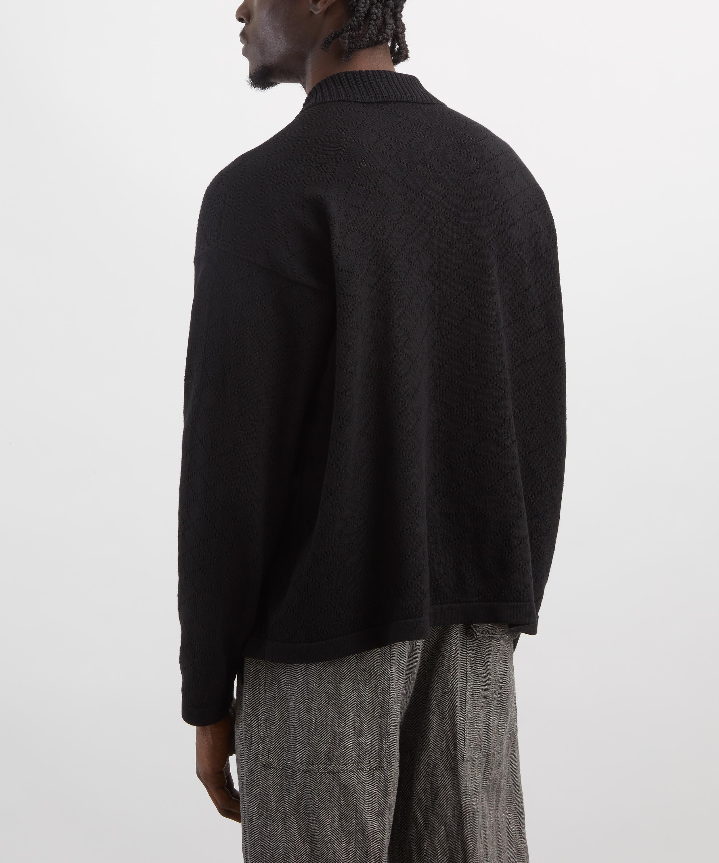 Bode - Black Anisette Polo image number 3