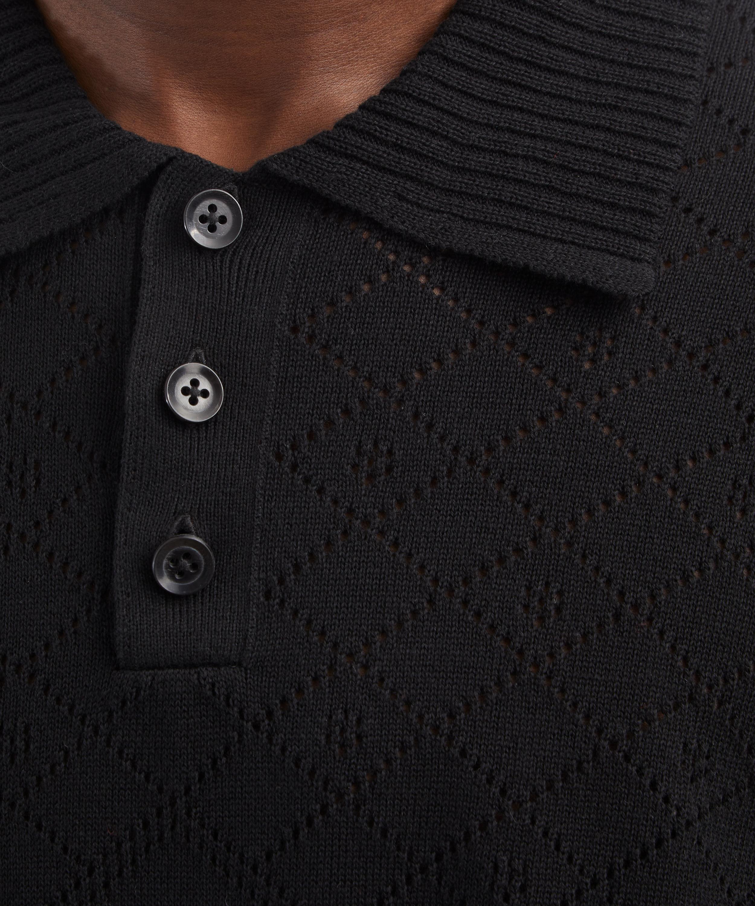 Bode - Black Anisette Polo image number 4