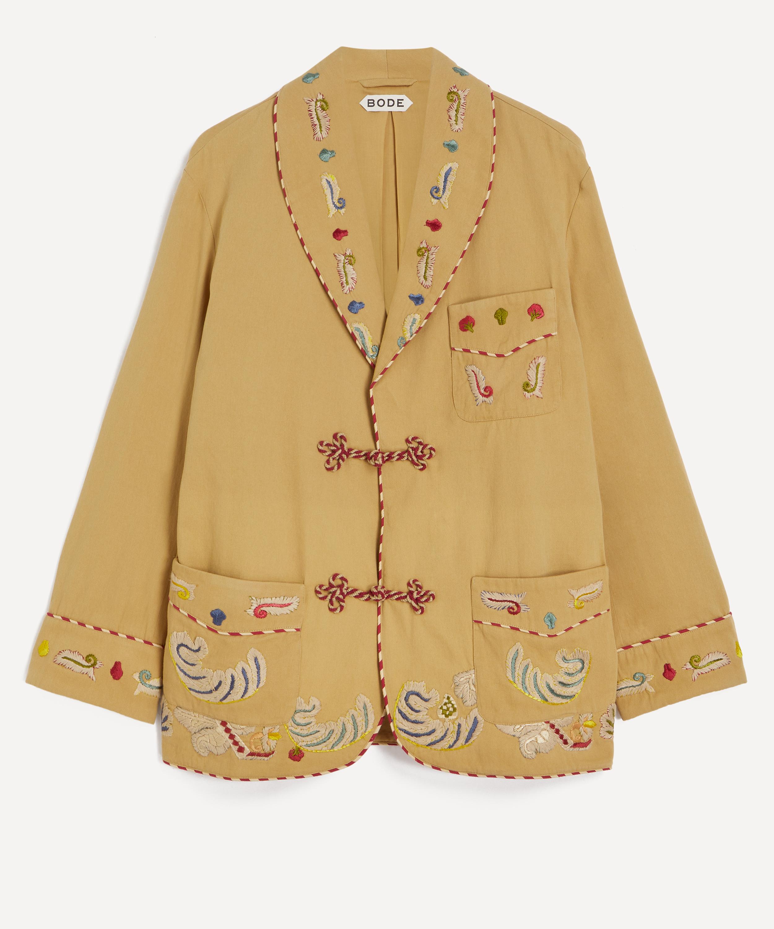 Bode - Feather Runner Smoking Jacket