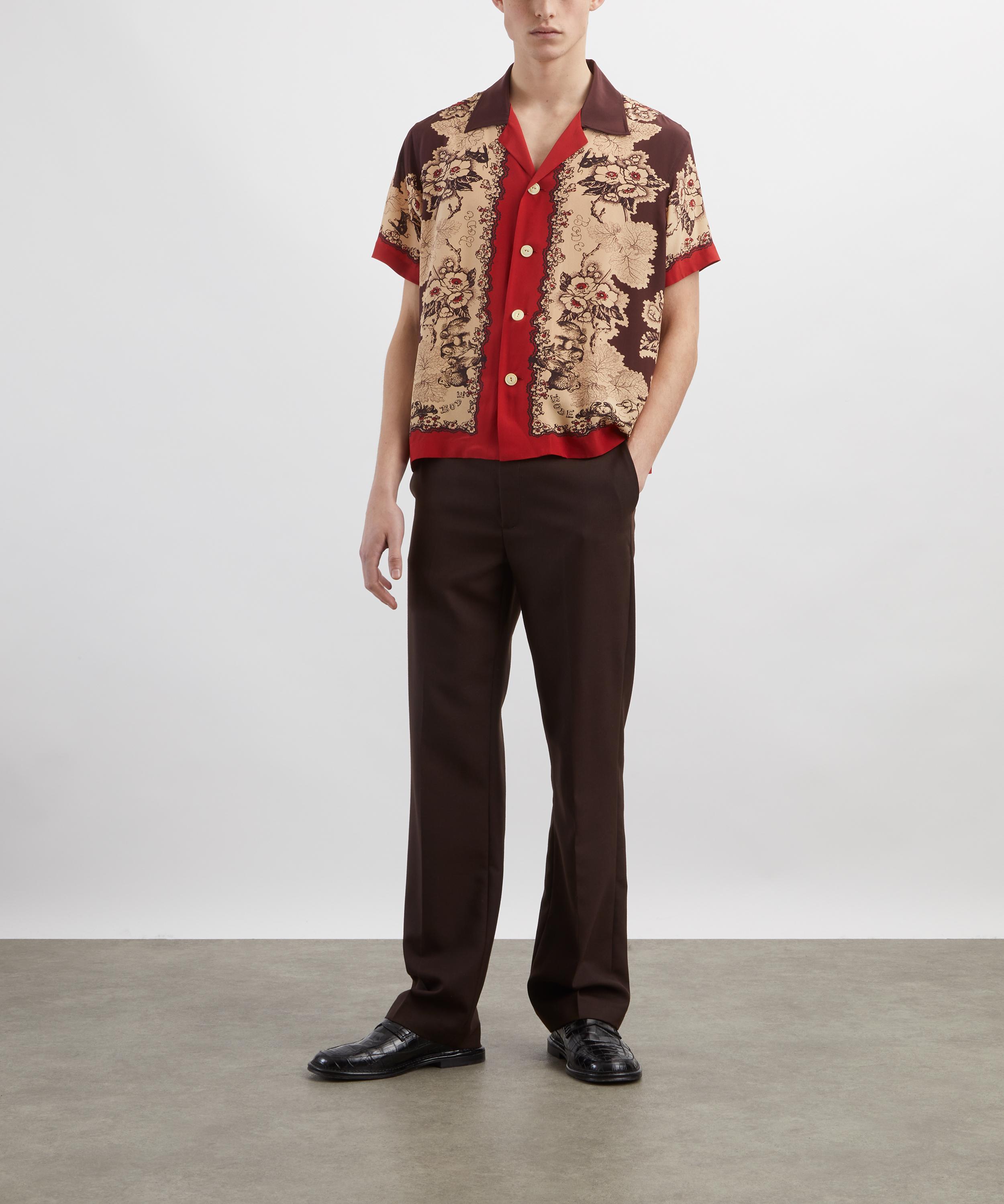 Bode - Storybook Short-Sleeve Shirt image number 1