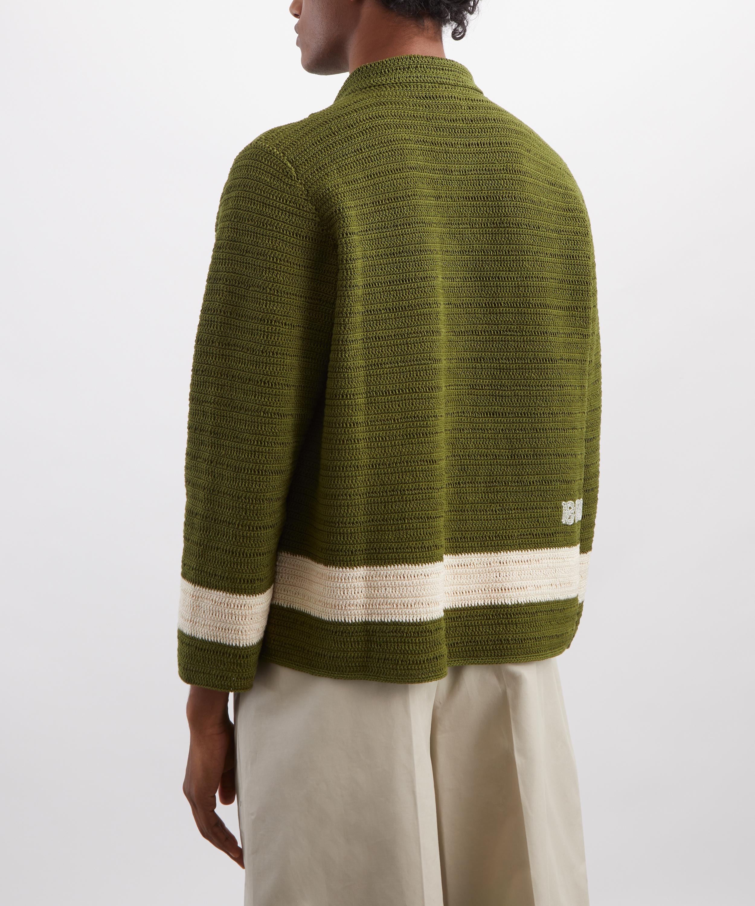 Bode - Marsh Crochet Shirt image number 3