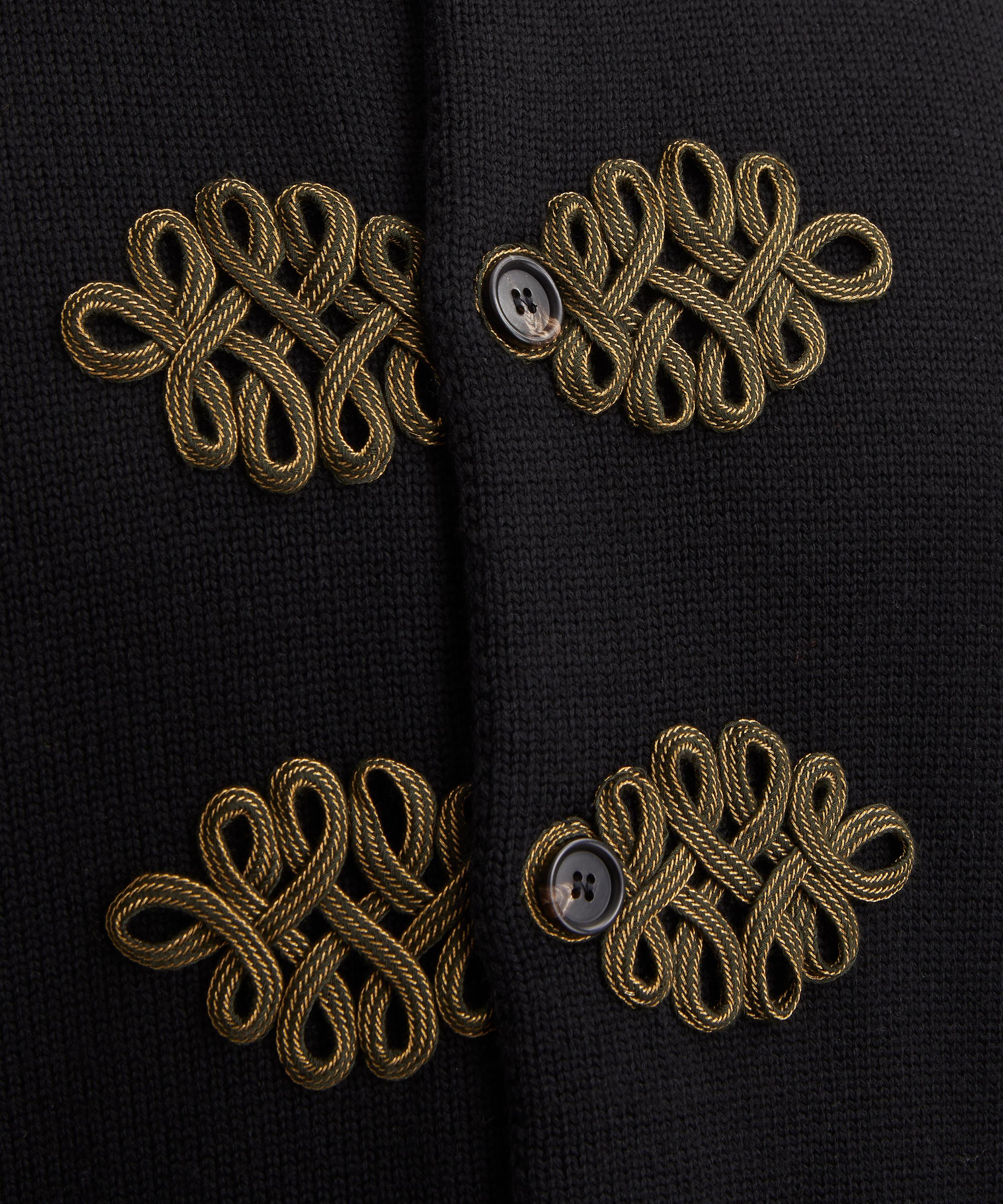 Bode - Looped Frog Cardigan image number 4