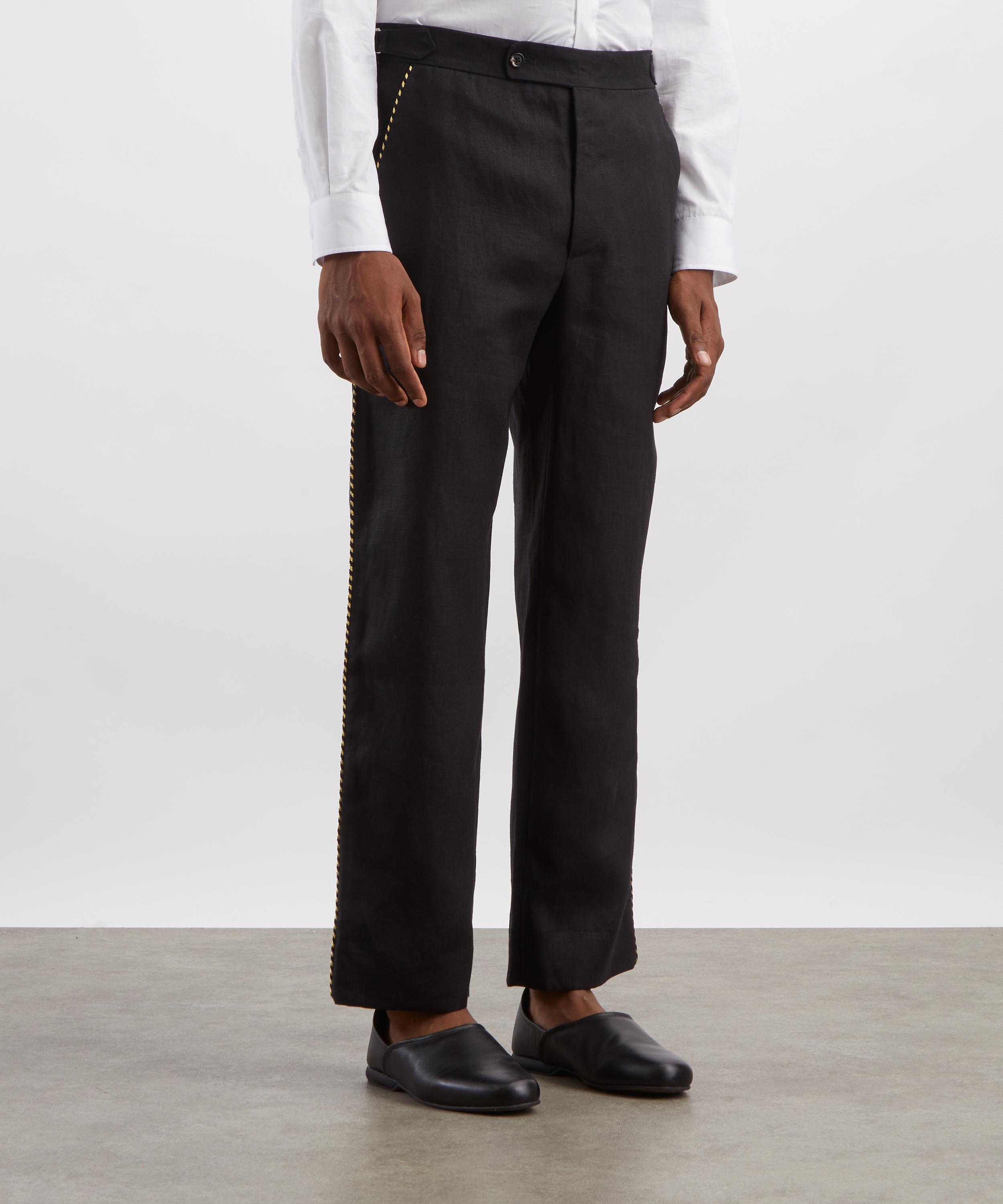 Bode - Bullion Piping Trousers image number 2