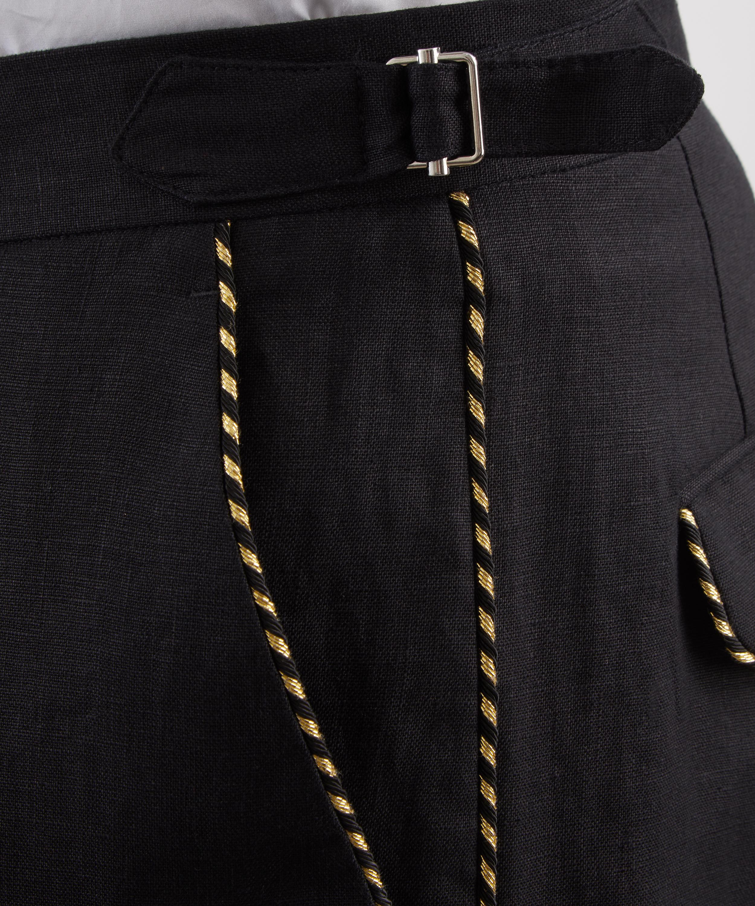 Bode - Bullion Piping Trousers image number 4
