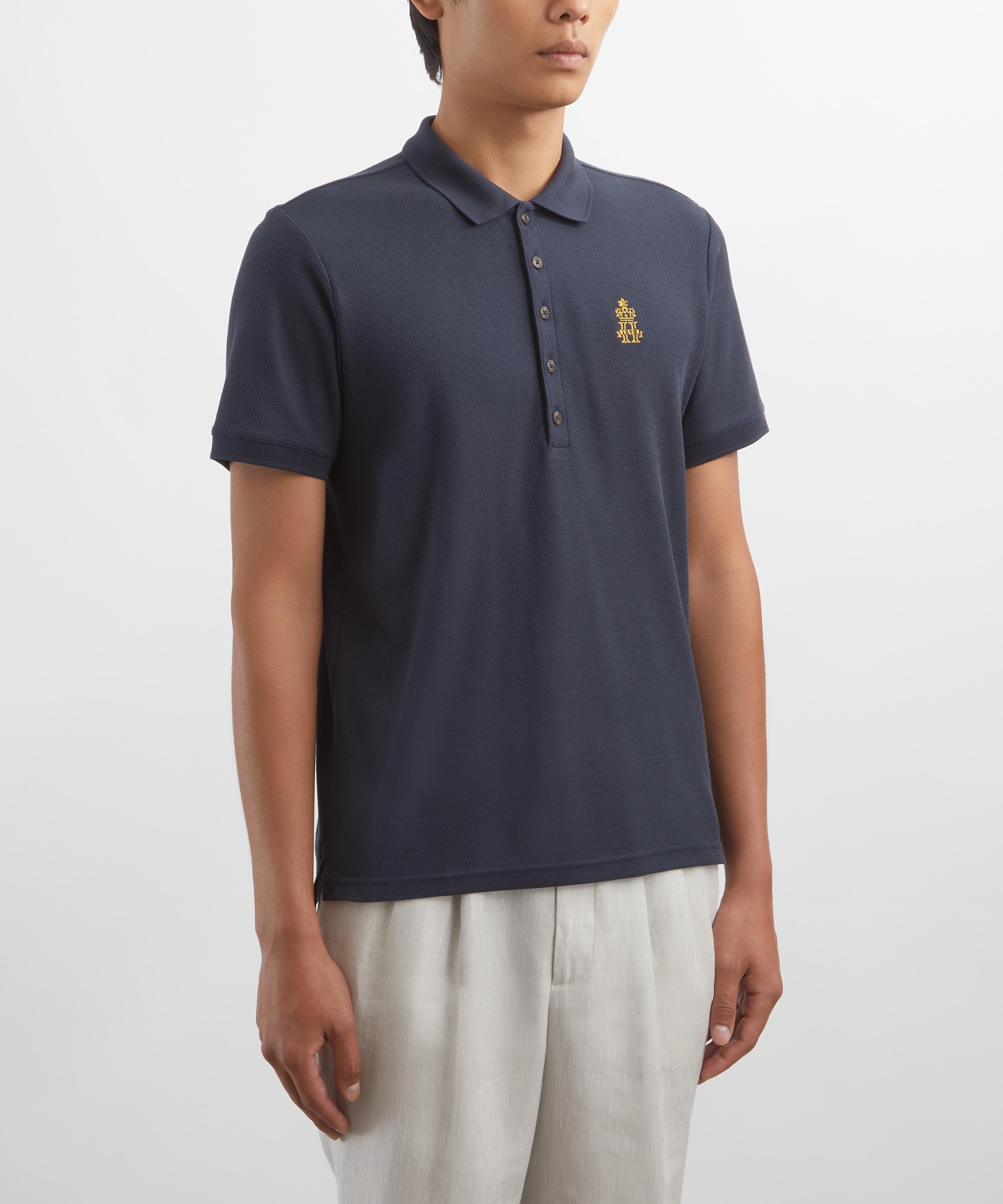 Hurlingham Polo - Kent Silk-Blend Polo Shirt image number 2