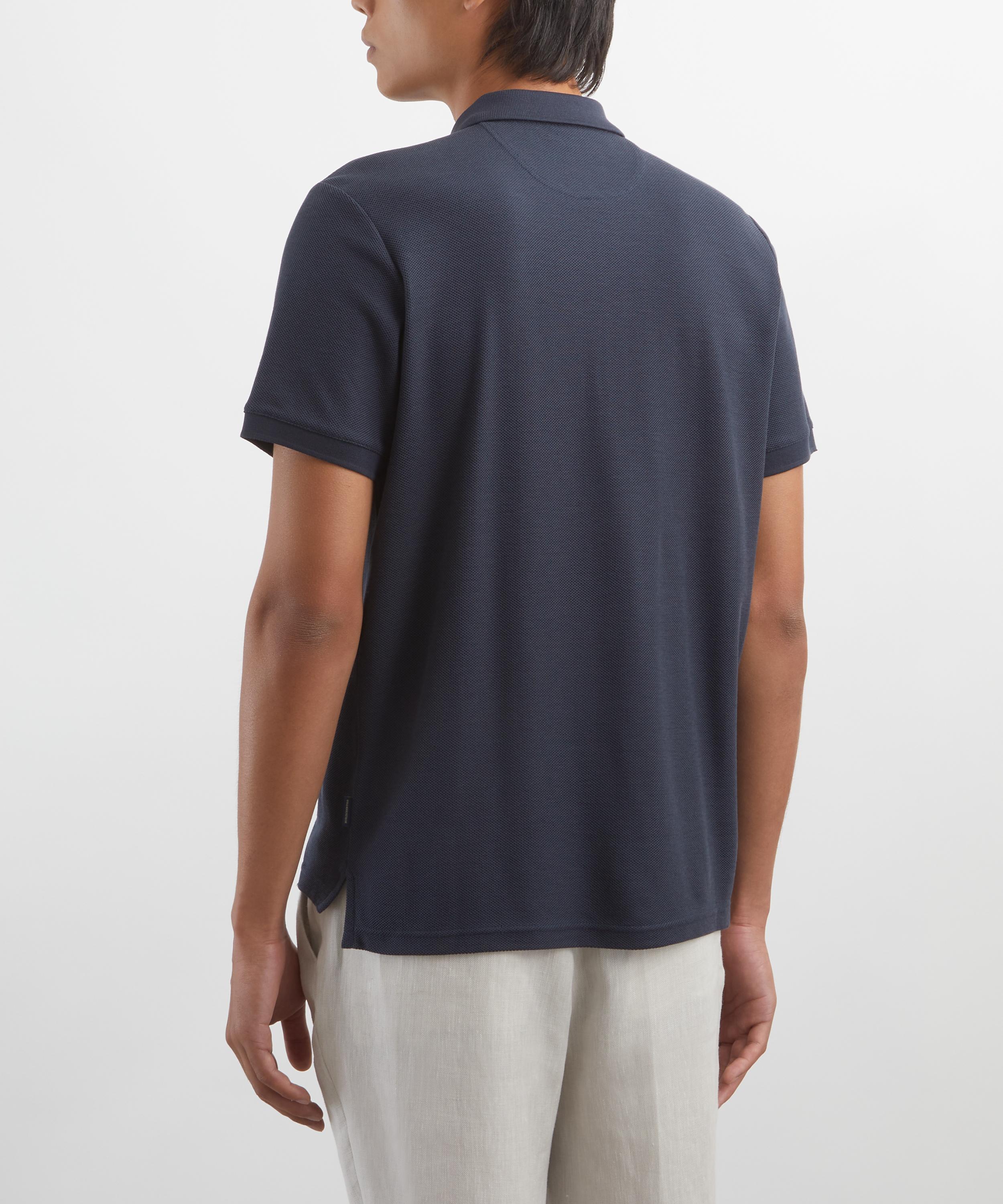 Hurlingham Polo - Kent Silk-Blend Polo Shirt image number 3