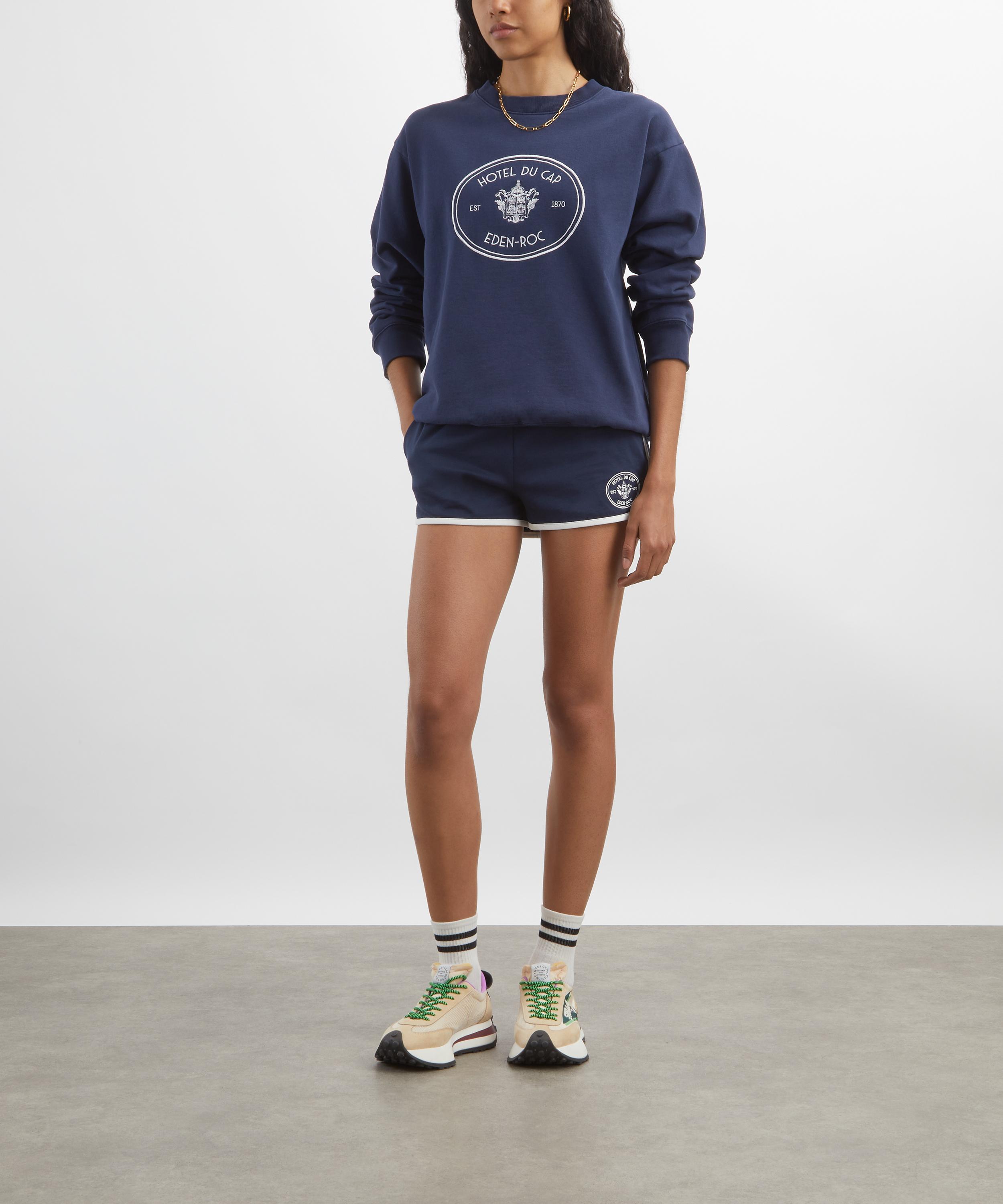 Sporty & Rich - Eden Crest Crew-Neck Sweatshirt image number 1