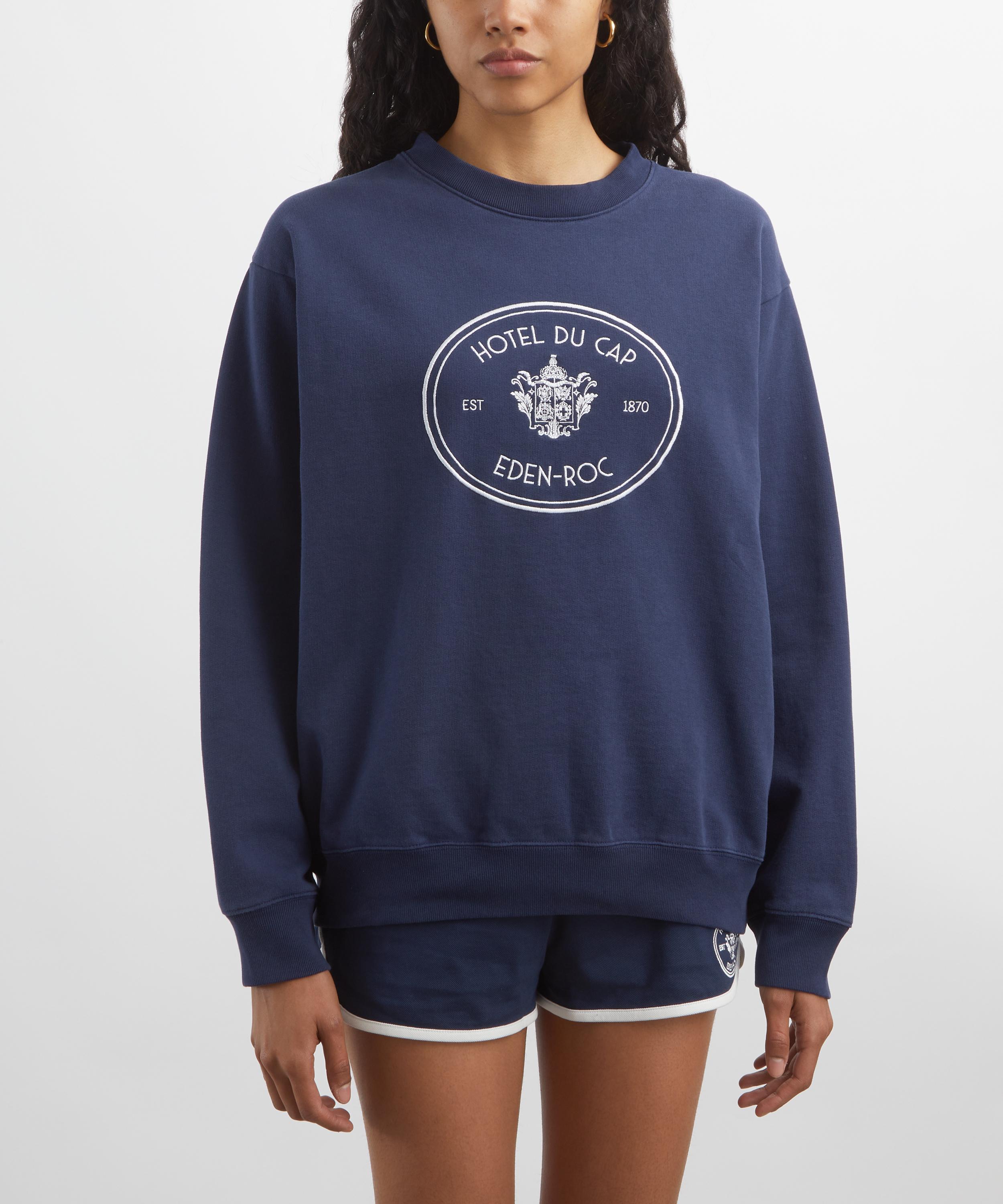 Sporty & Rich - Eden Crest Crew-Neck Sweatshirt image number 2
