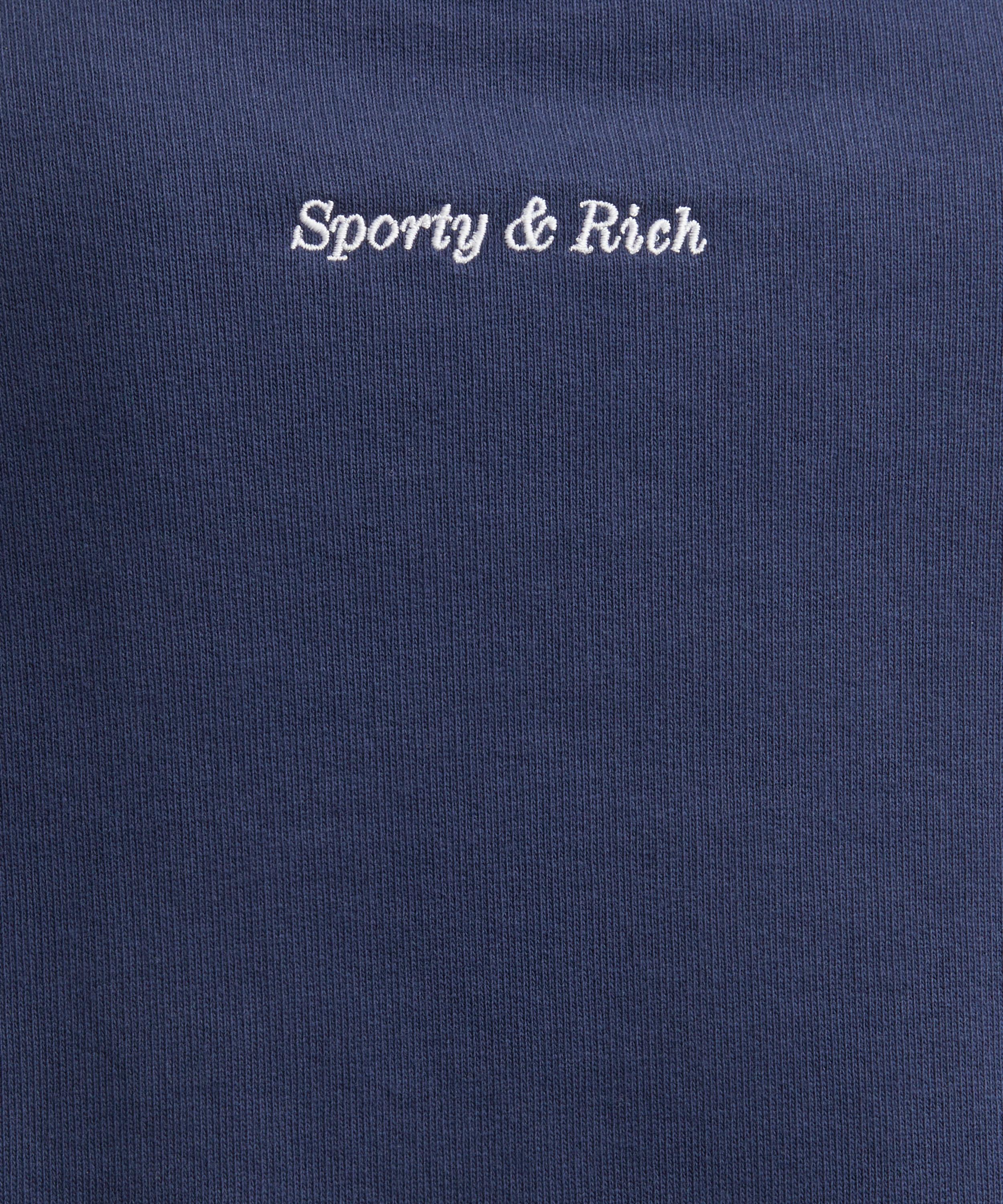 Sporty & Rich - Eden Crest Crew-Neck Sweatshirt image number 4