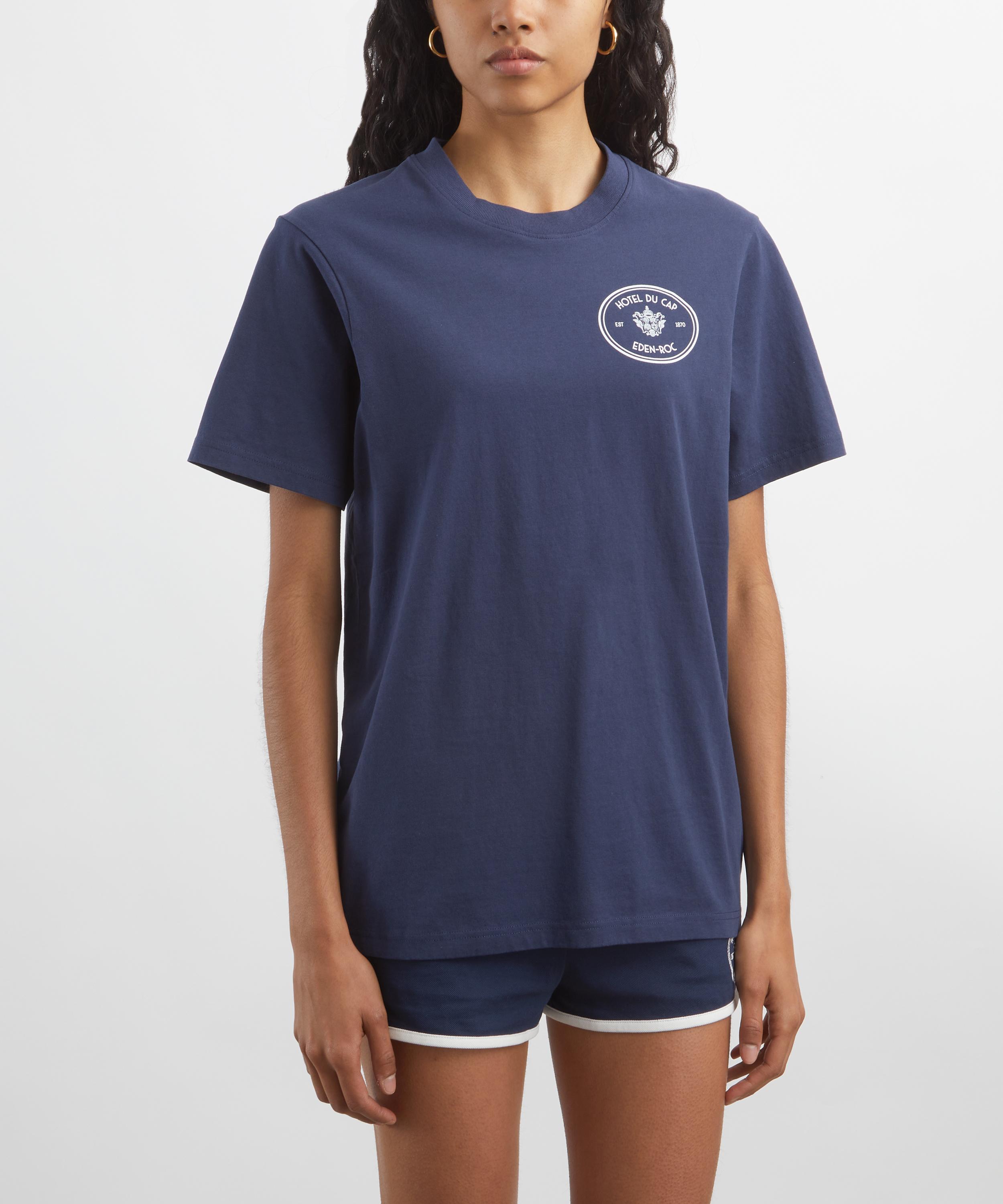 Sporty & Rich - Kennedy Crest T-Shirt image number 2