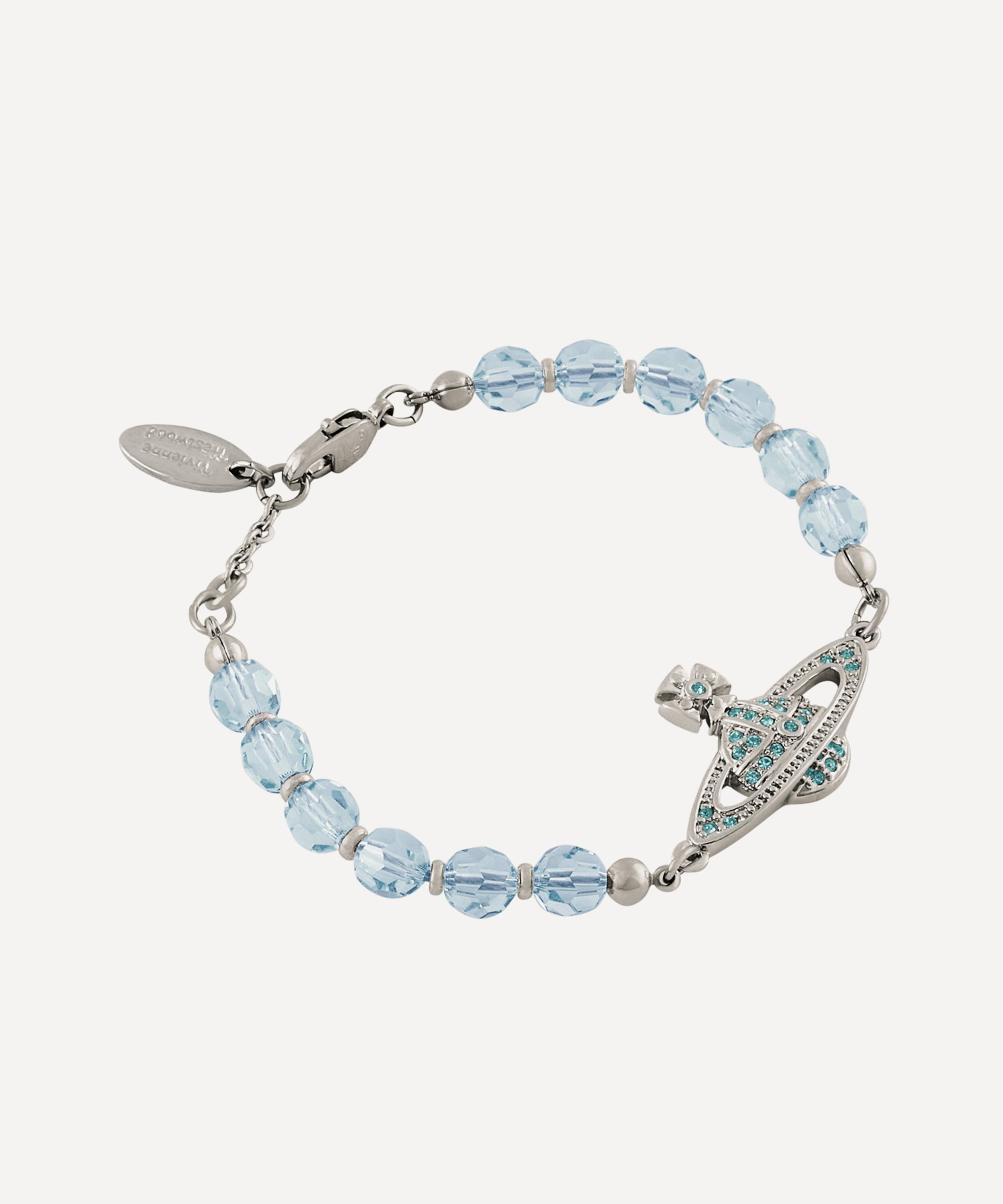 Vivienne Westwood - Platinum Messaline Bracelet image number 1