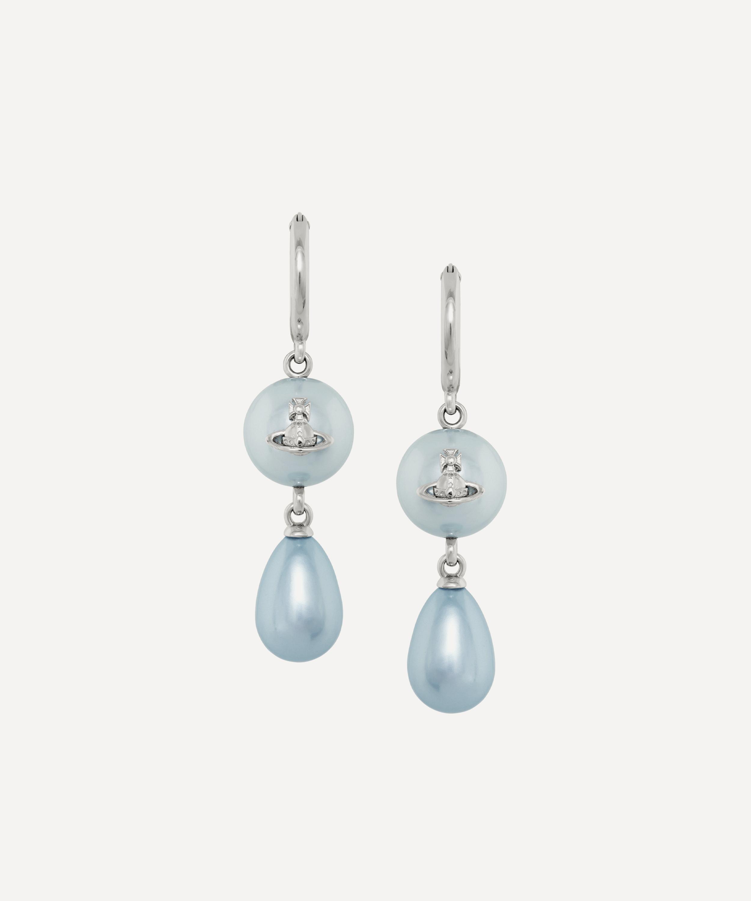 Vivienne Westwood - Platinum Martha Drop Earrings
