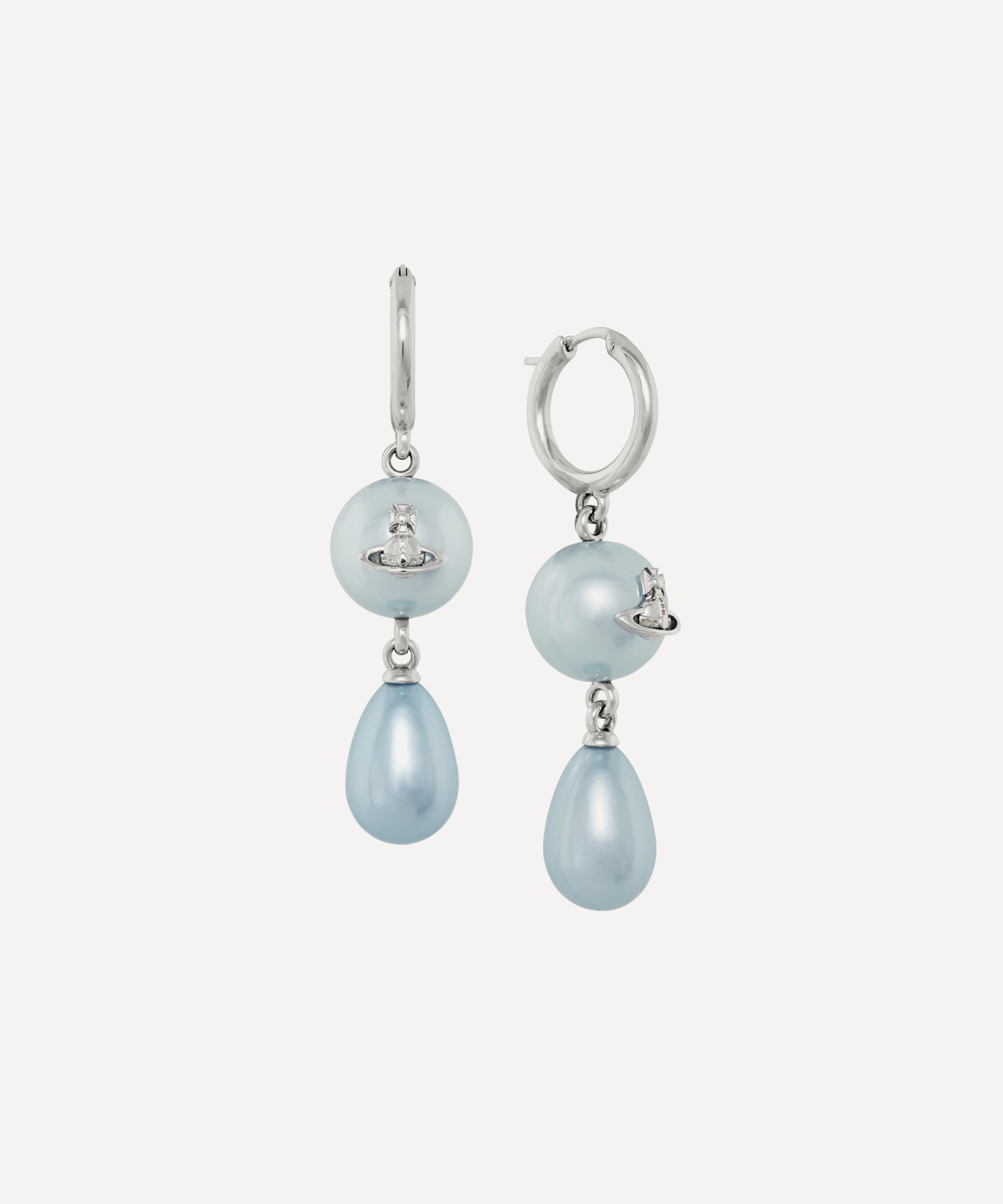 Vivienne Westwood - Platinum Martha Drop Earrings image number 2