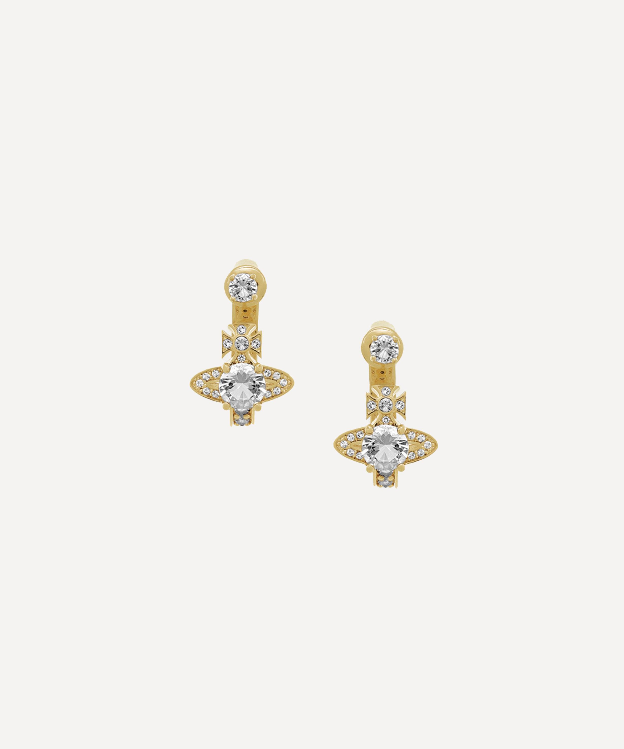Vivienne Westwood - Gold-Tone Maitena Stud Earrings image number 0