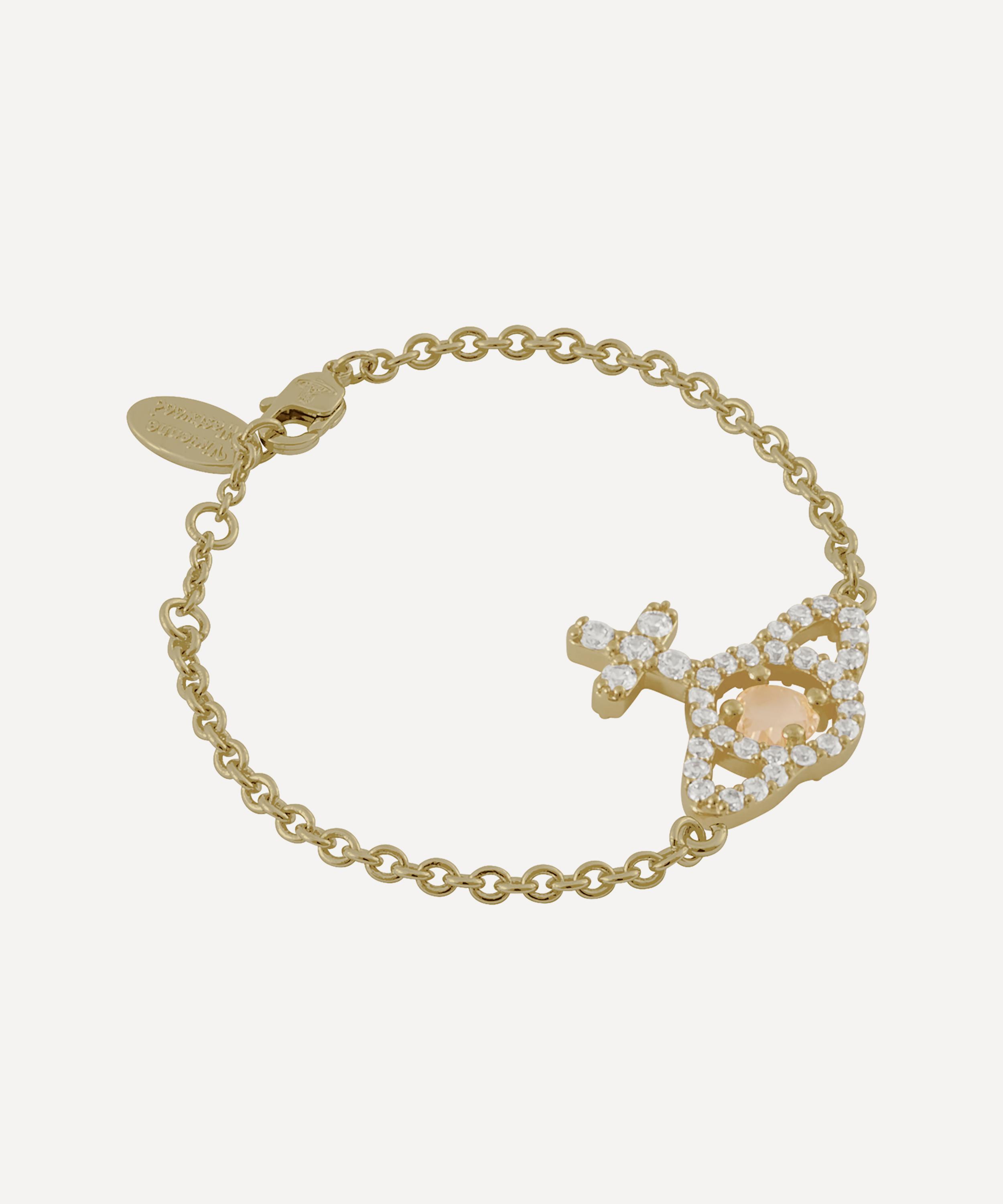 Vivienne Westwood - Gold-Tone Olympia Bracelet image number 1
