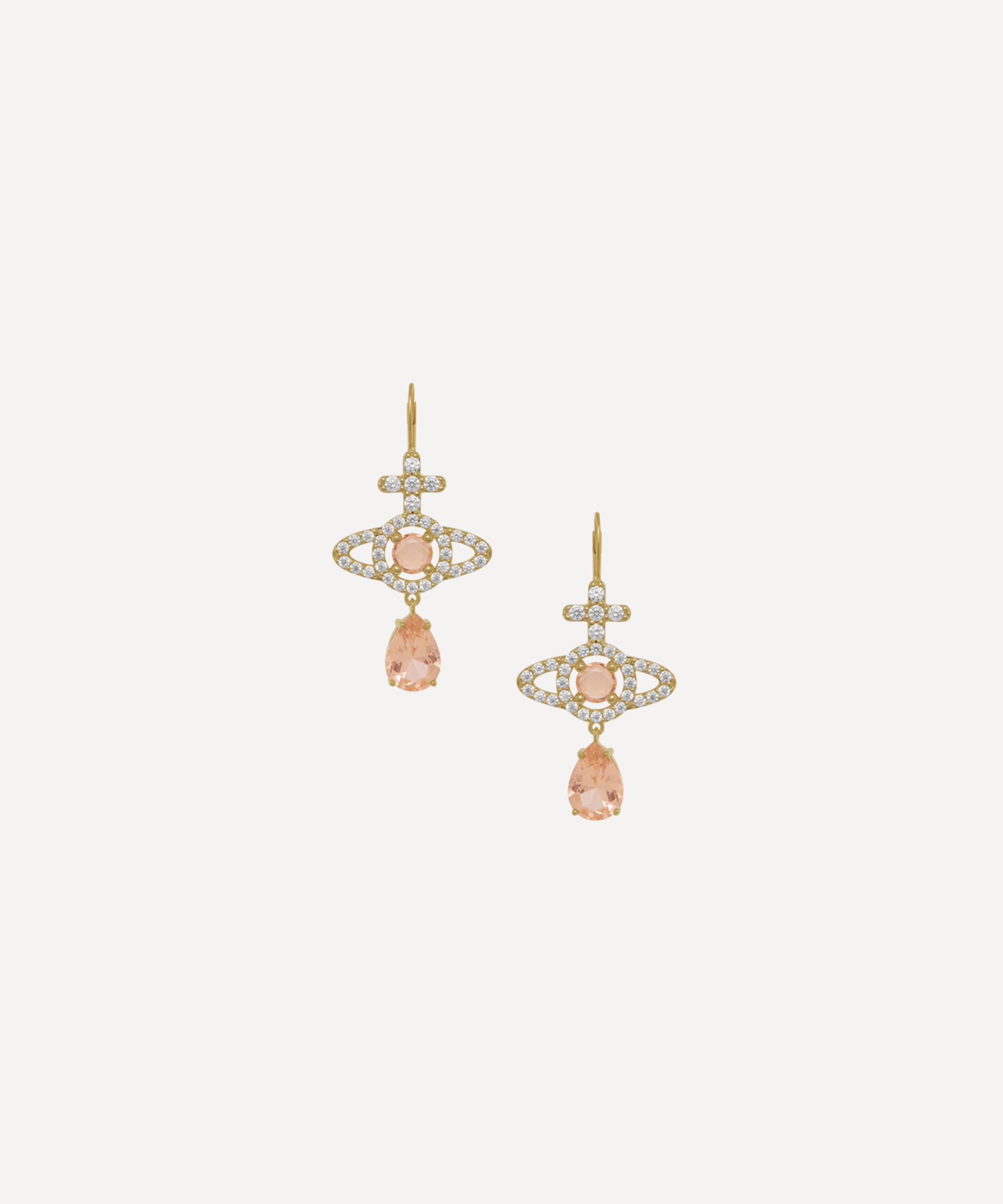 Vivienne Westwood - Gold-Tone Olympia Drop Earrings