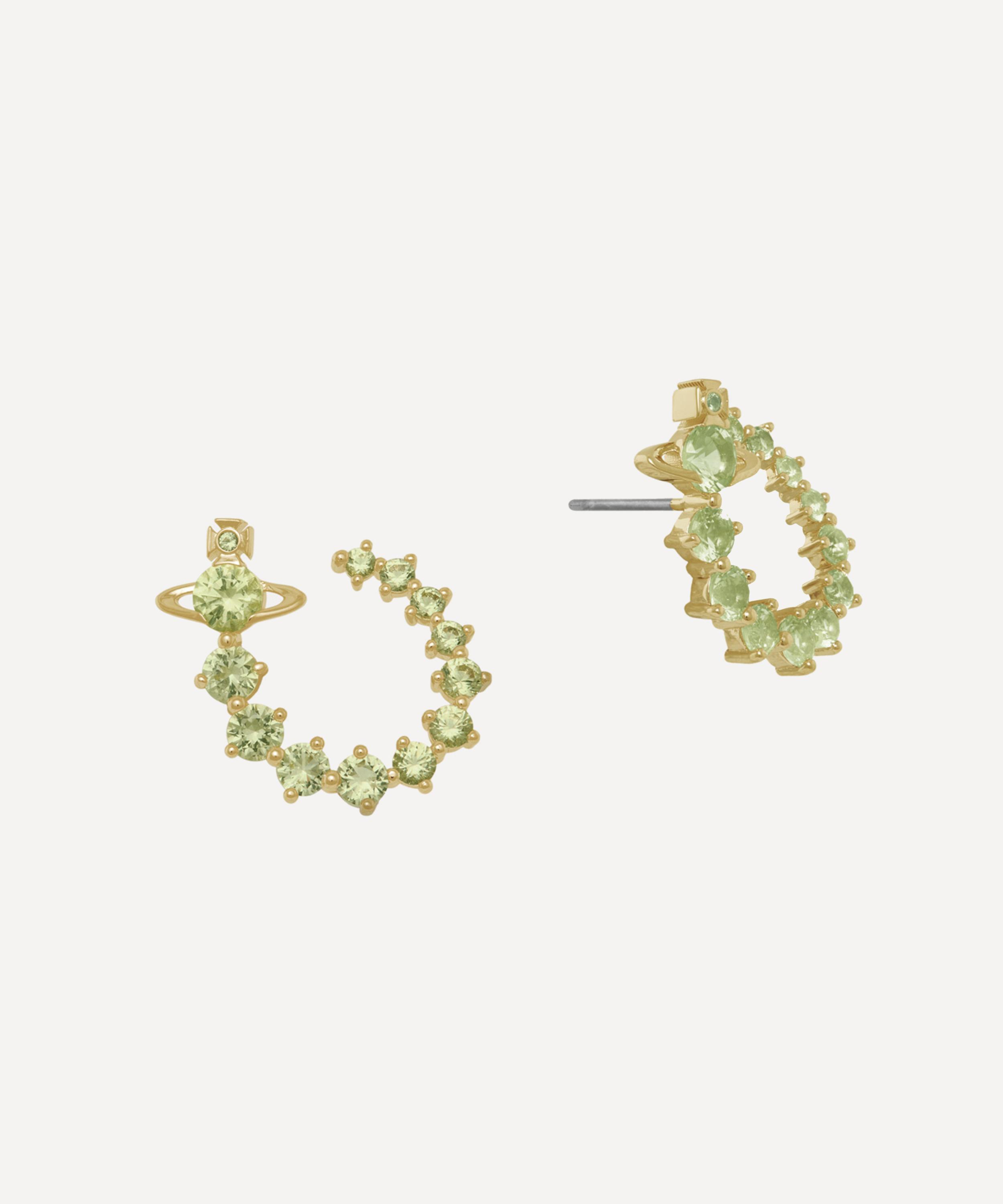 Vivienne Westwood - Gold-Tone Lydia Stud Earrings image number 1