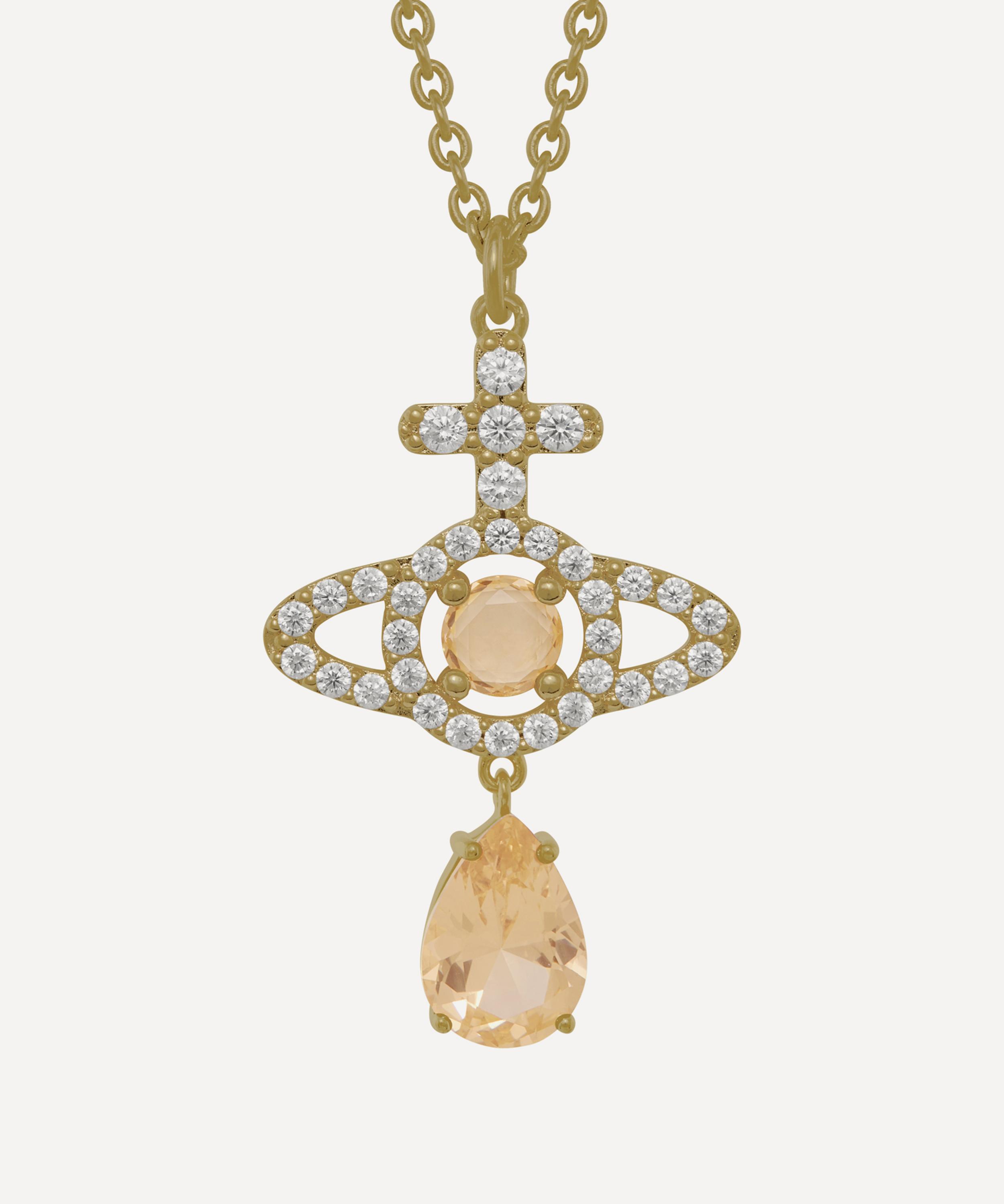 Vivienne Westwood - Gold-Tone Olympia Pendant Necklace