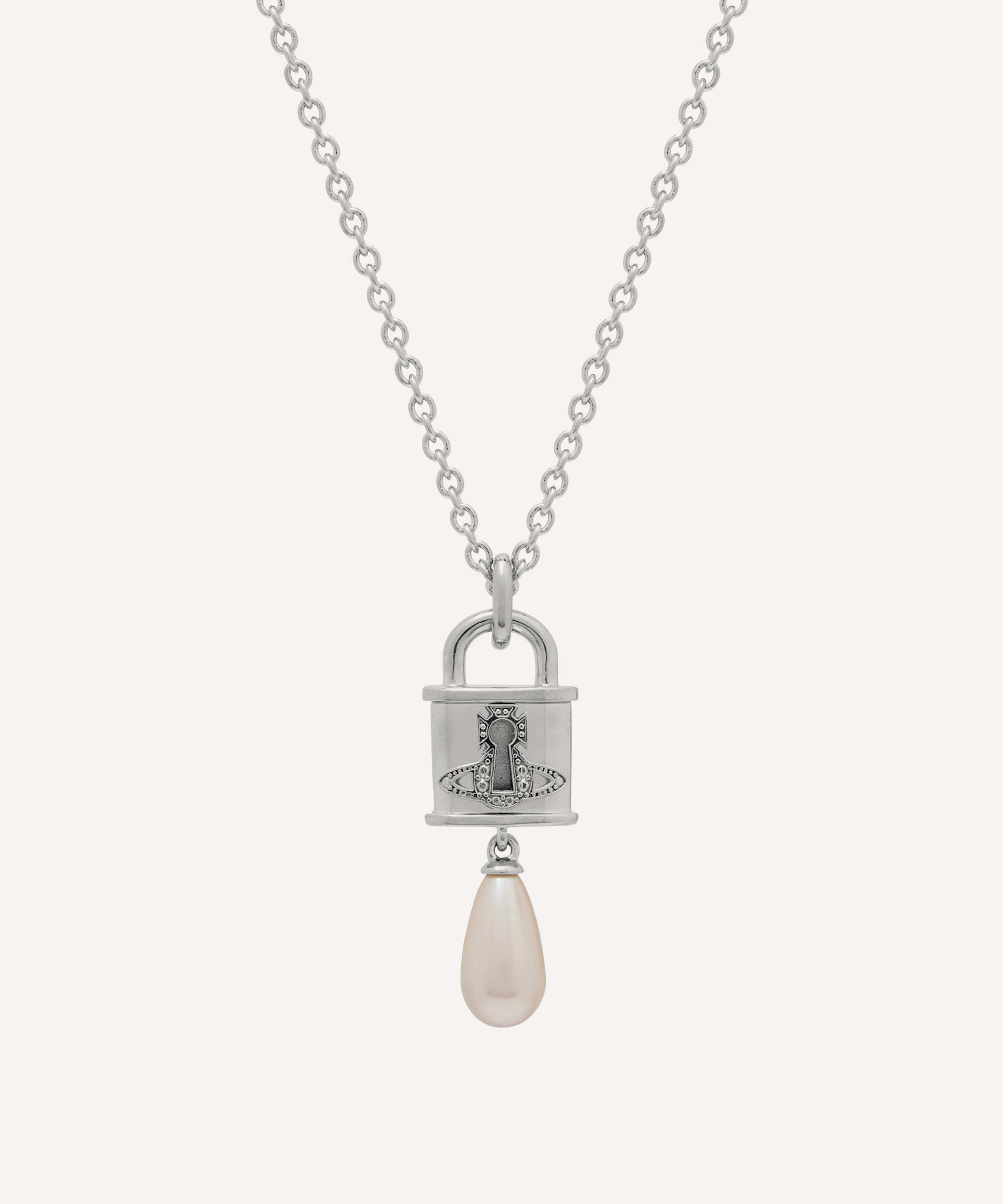 Vivienne Westwood - Platinum Celestia Pendant Necklace