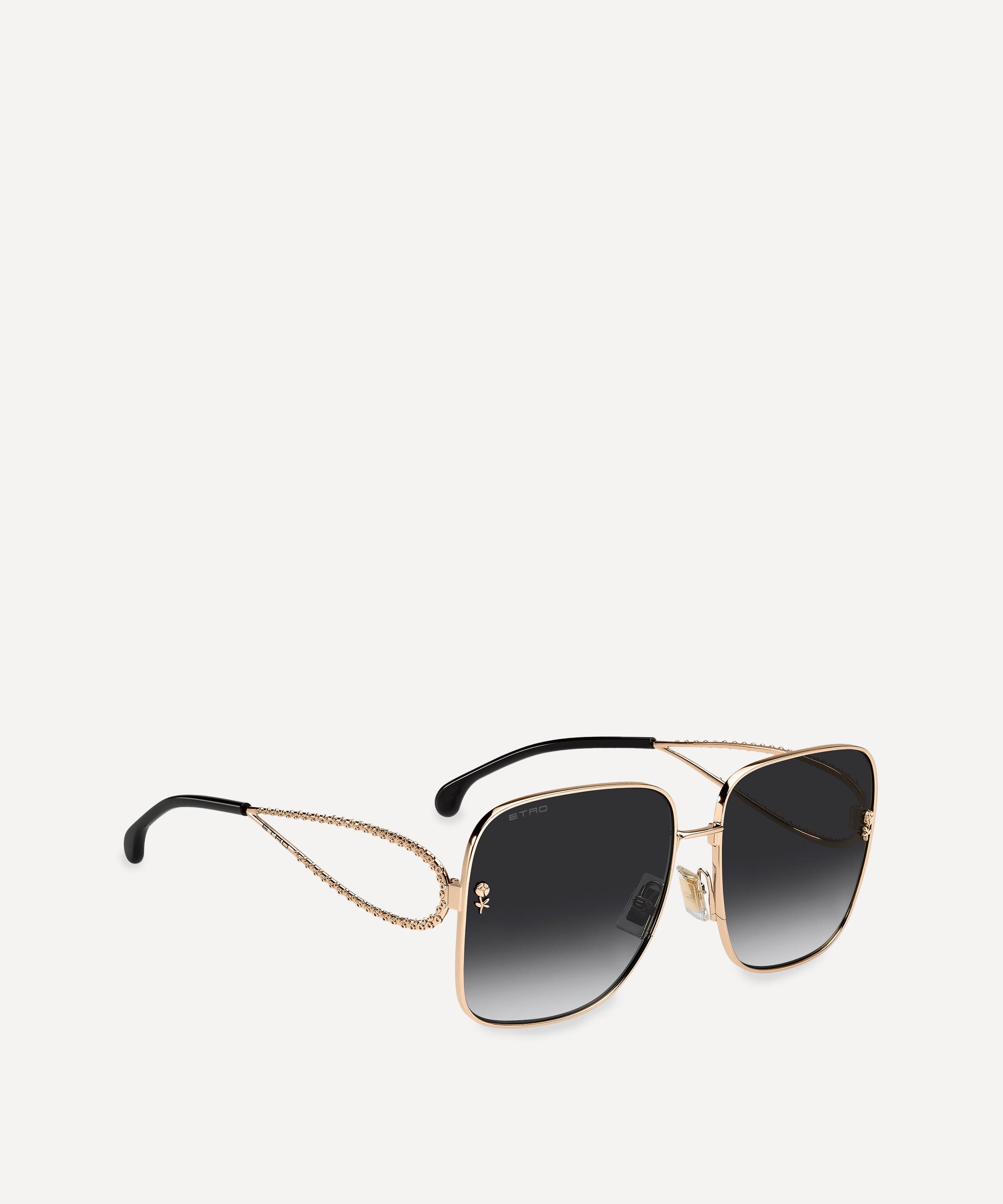 Etro - Paisley Aviator Sunglasses image number 1