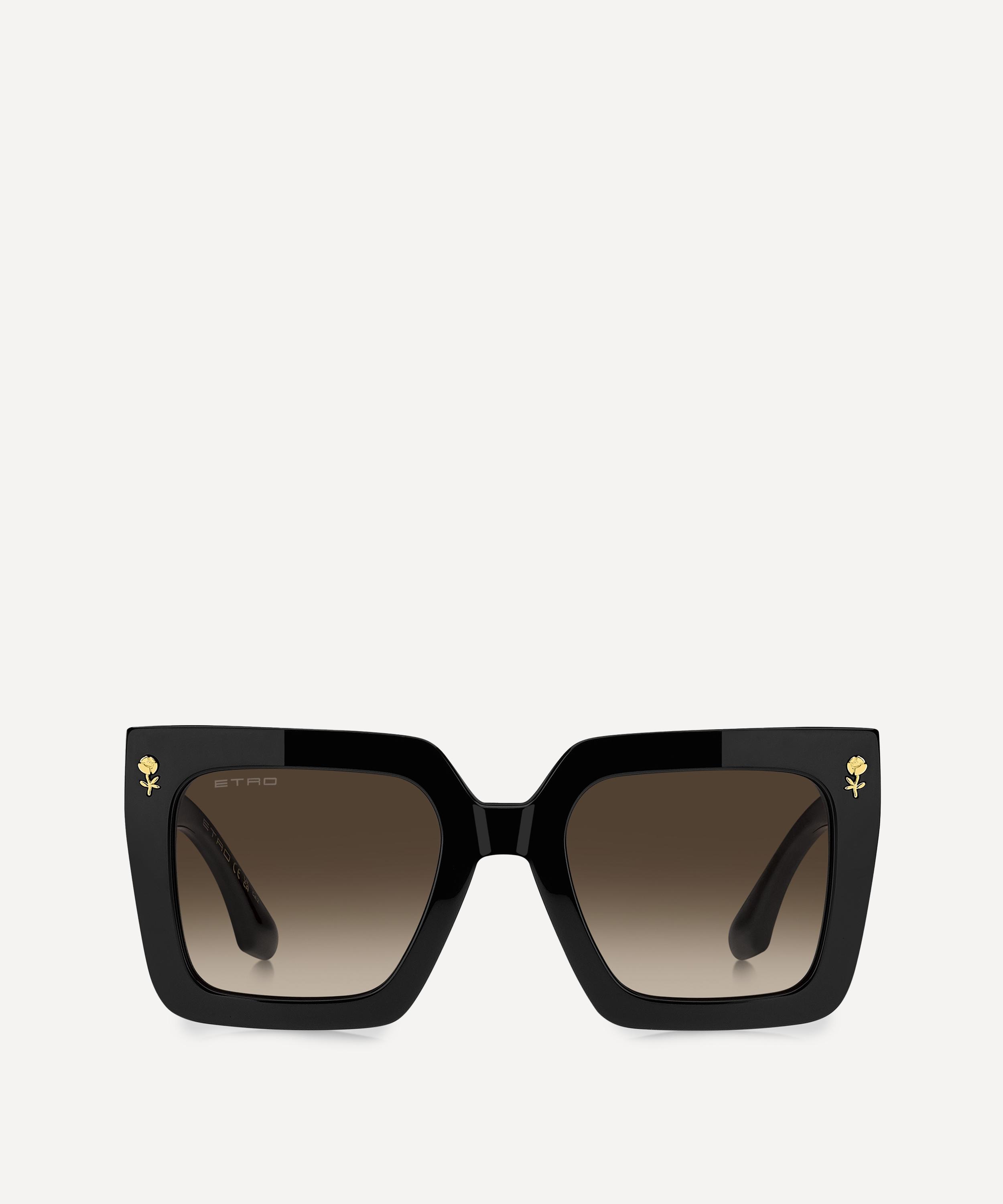 Etro - Colour Stripes Square Sunglasses image number 0