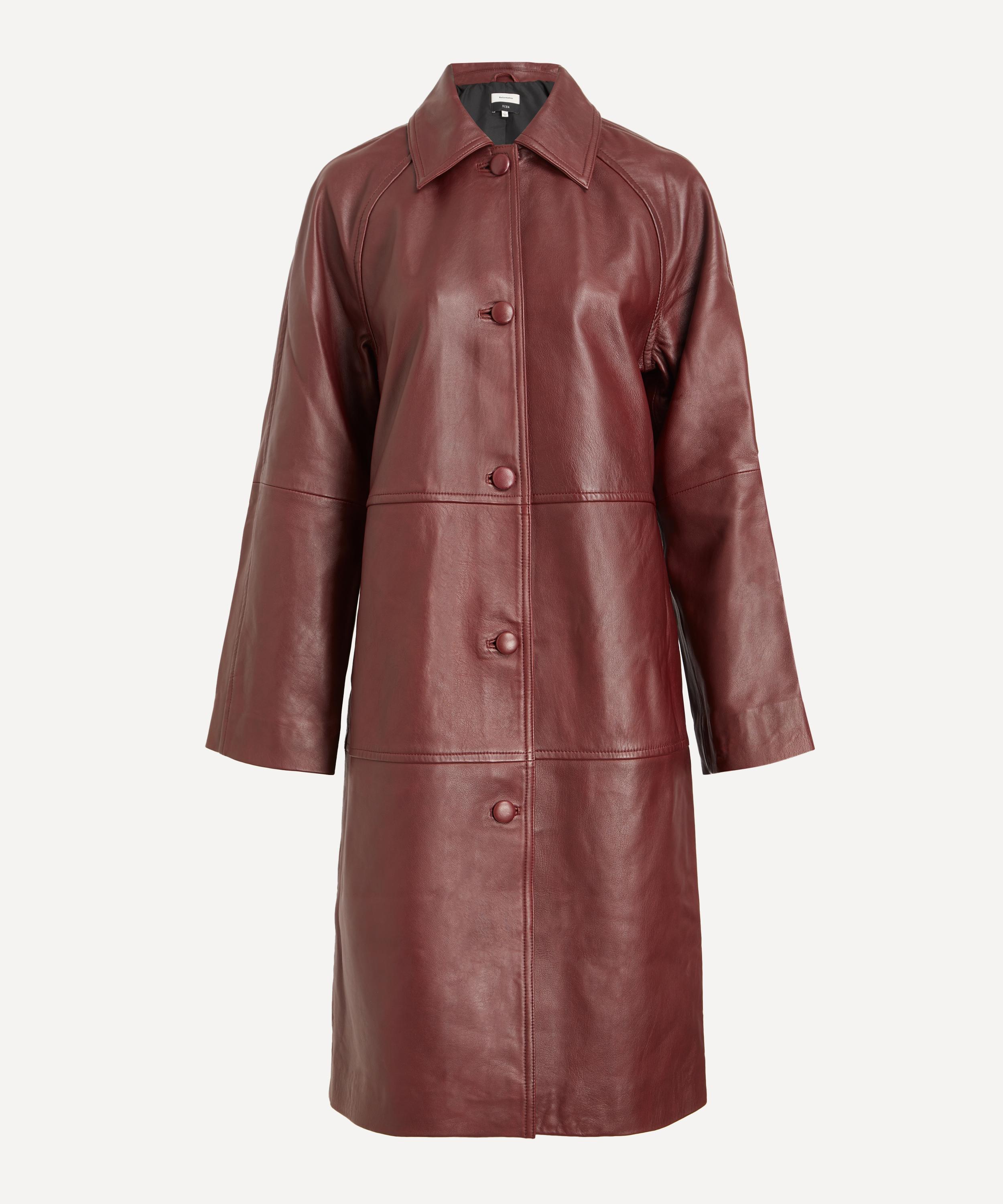 Reformation - Veda Beck Leather Trench Coat