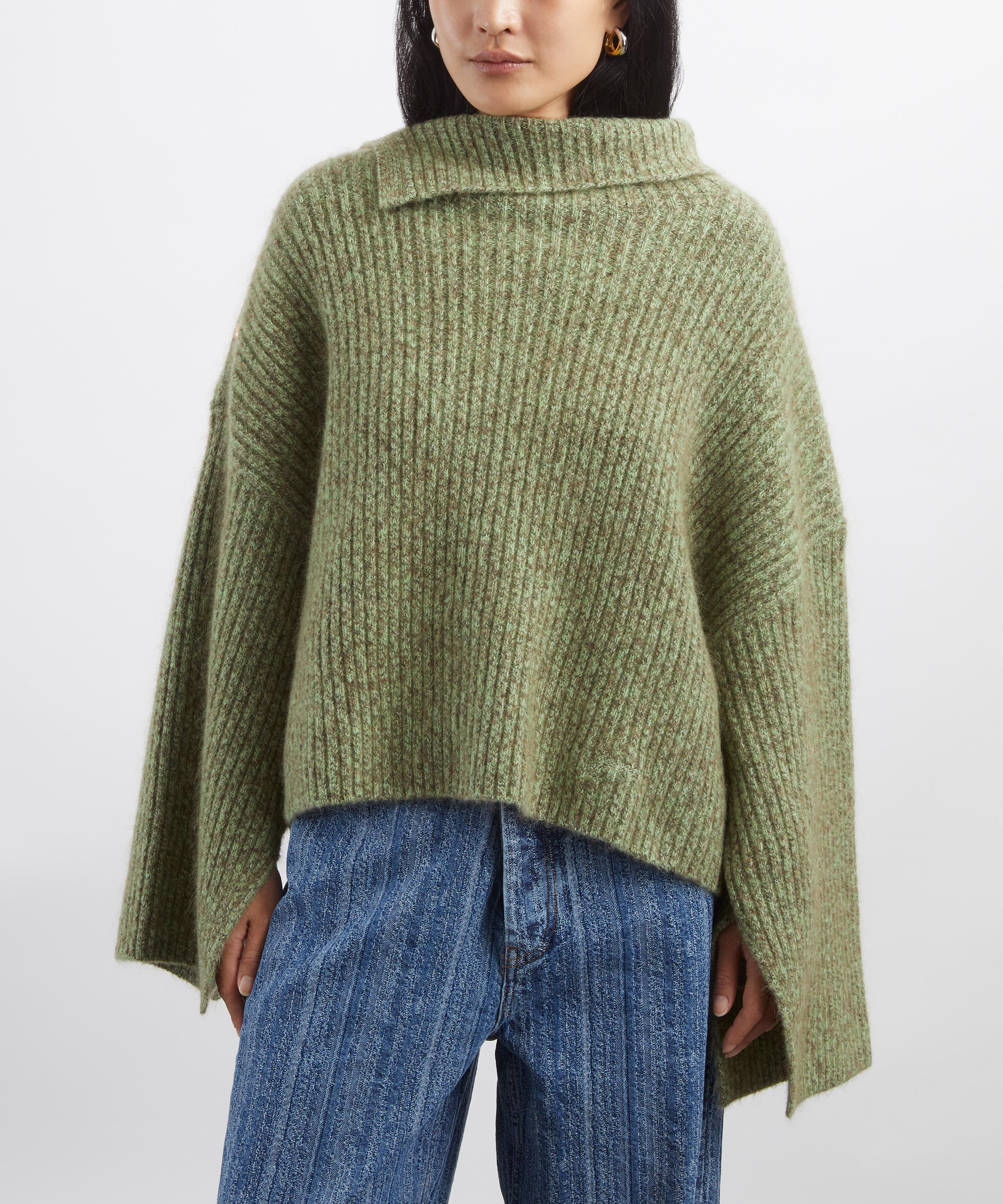 Ganni - Mohair-Blend Knit Jumper image number 2