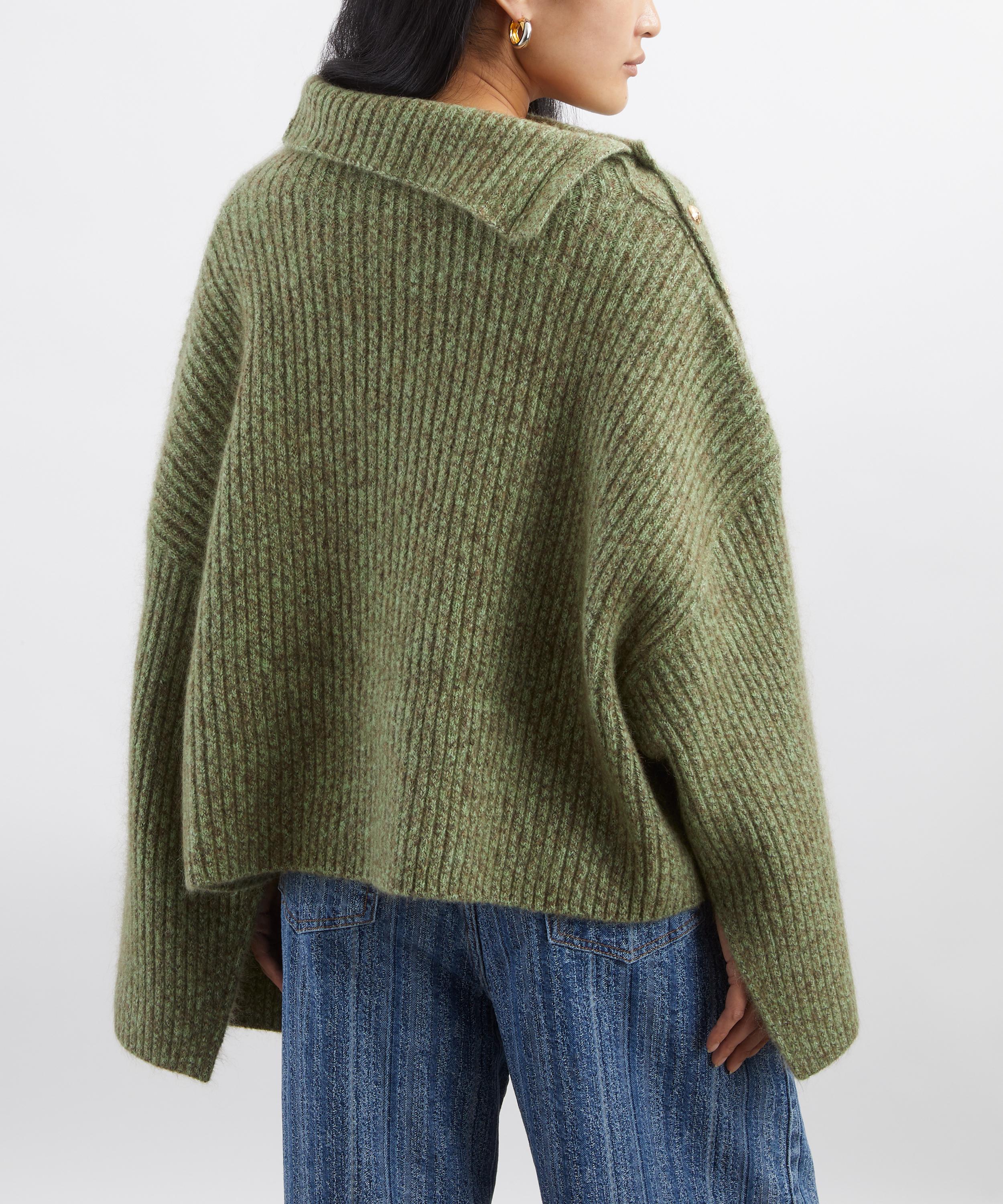 Ganni - Mohair-Blend Knit Jumper image number 3
