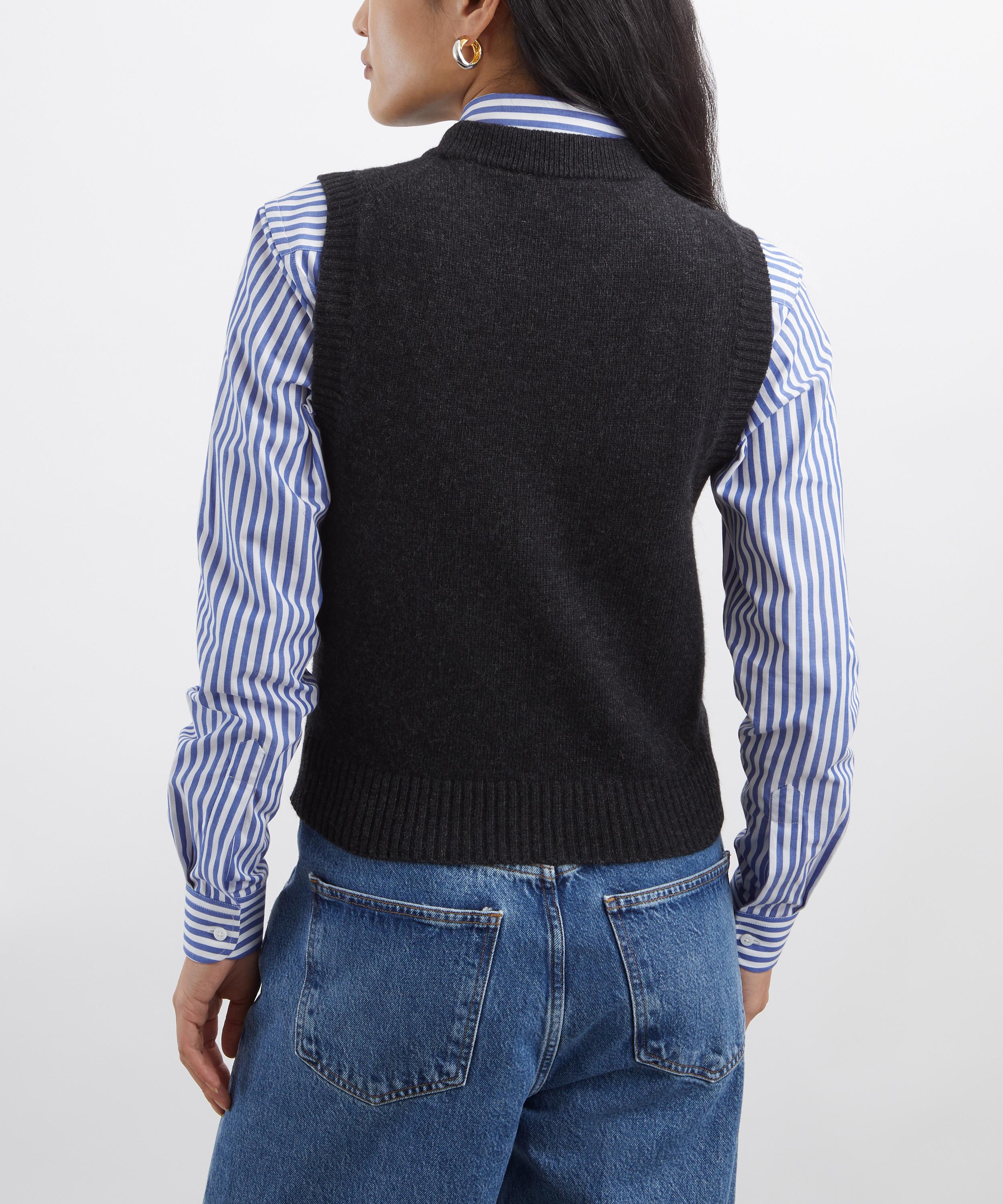 Ganni - Rose Knit Vest image number 3